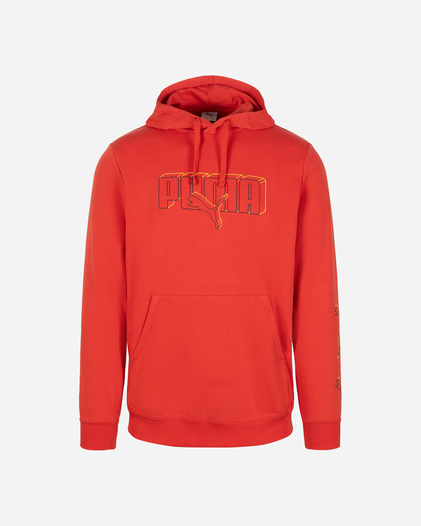 Felpa PUMA LOGO LAB M - Rosso - 0 | Cisalfa Sport