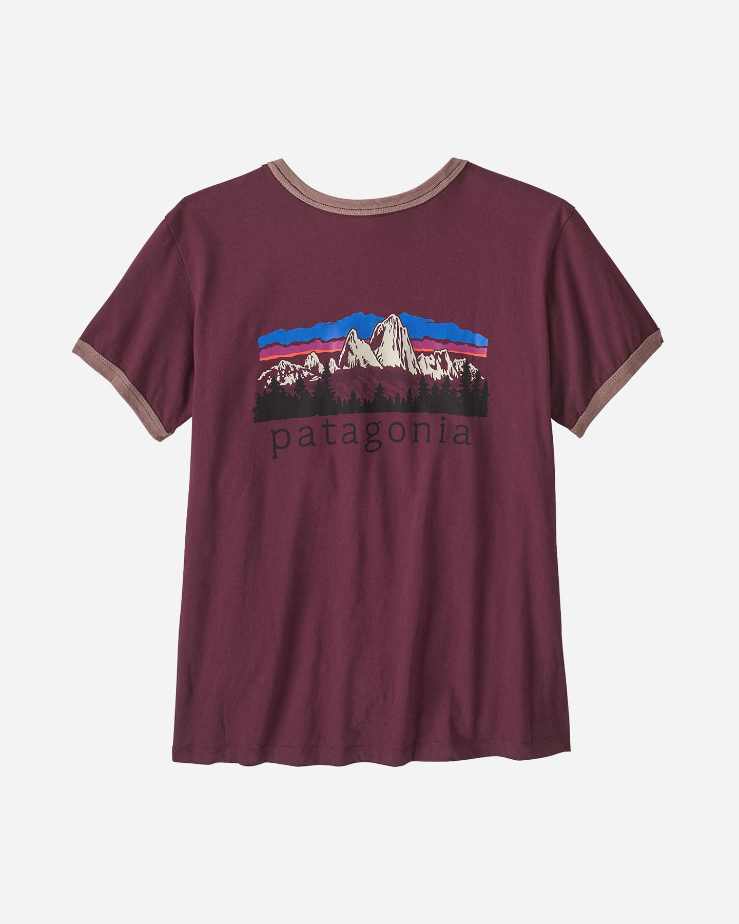 T-shirt PATAGONIA FITZ ROY FOOTHILLS RINGER W - 1 | Cisalfa Sport