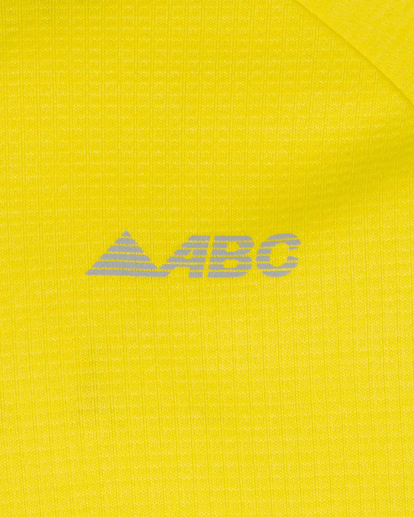 Maglia running ABC TECH M - Giallo - 2 | Cisalfa Sport