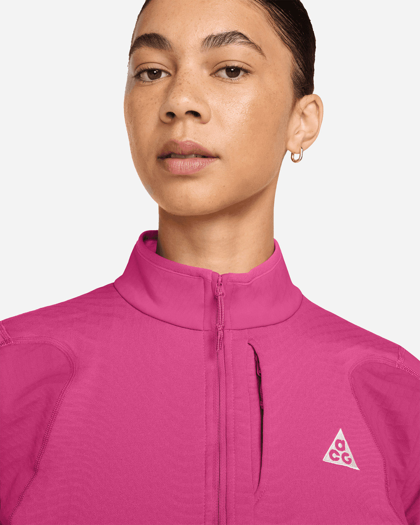 Felpa NIKE ACG WILD GRID W - Rosa - 2 | Cisalfa Sport