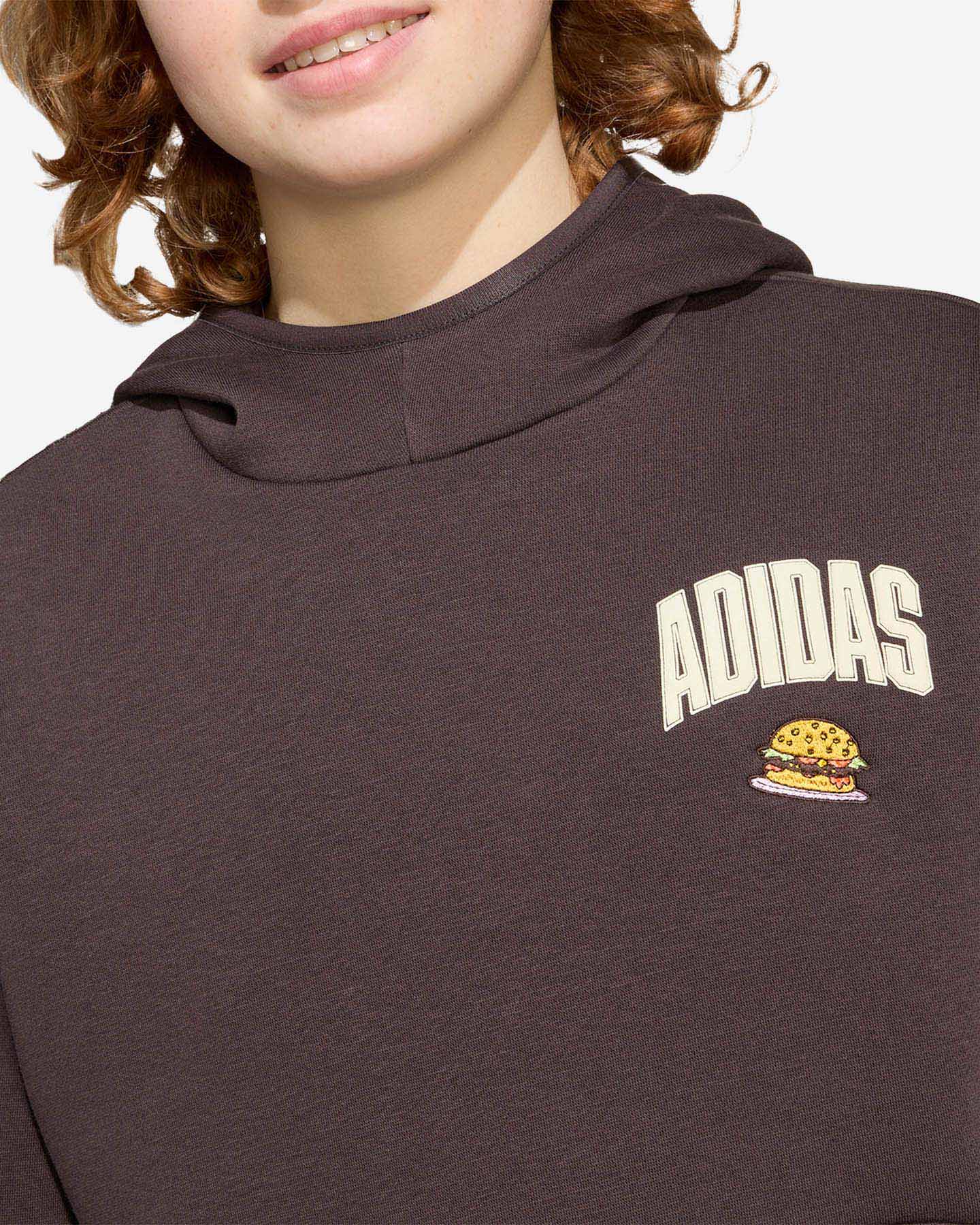 Felpa ADIDAS SIMPSONS JR - Marrone - 4 | Cisalfa Sport