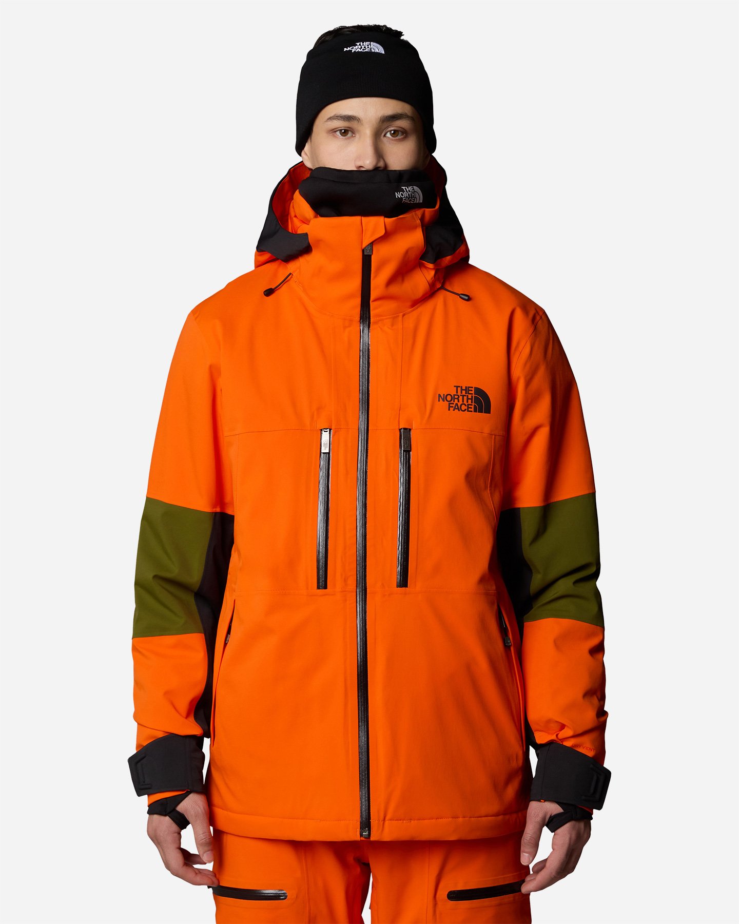Giacca sci THE NORTH FACE CHAKAL M - Arancione - 2 | Cisalfa Sport