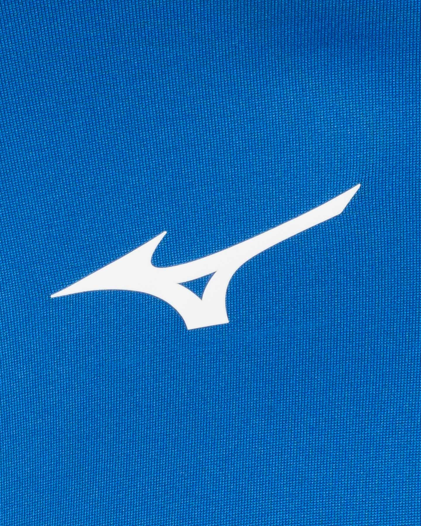 Maglia running MIZUNO PREMIUM JPN WARMER TOP M - Blu - 2 | Cisalfa Sport