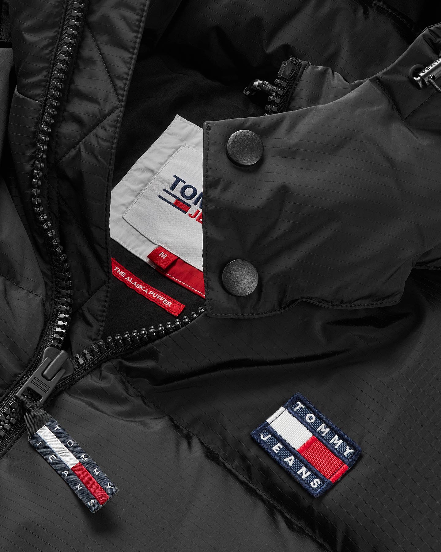 Giubbotto TOMMY HILFIGER ALASKA PUFFER M - Nero - 4 | Cisalfa Sport