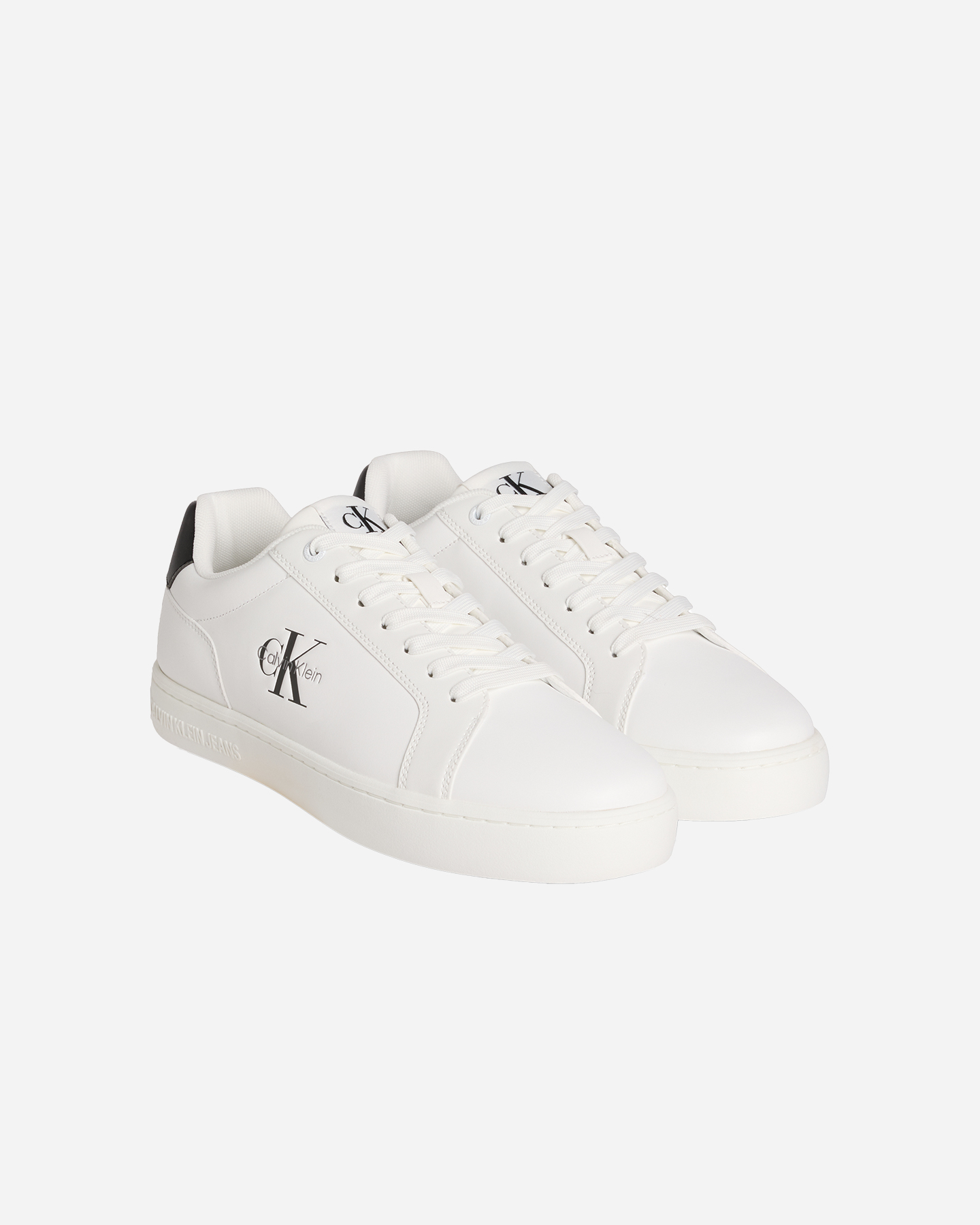 Scarpe sneakers CALVIN KLEIN JEANS CLASSIC CUPSOLE MONO M - Bianco - 1 | Cisalfa Sport