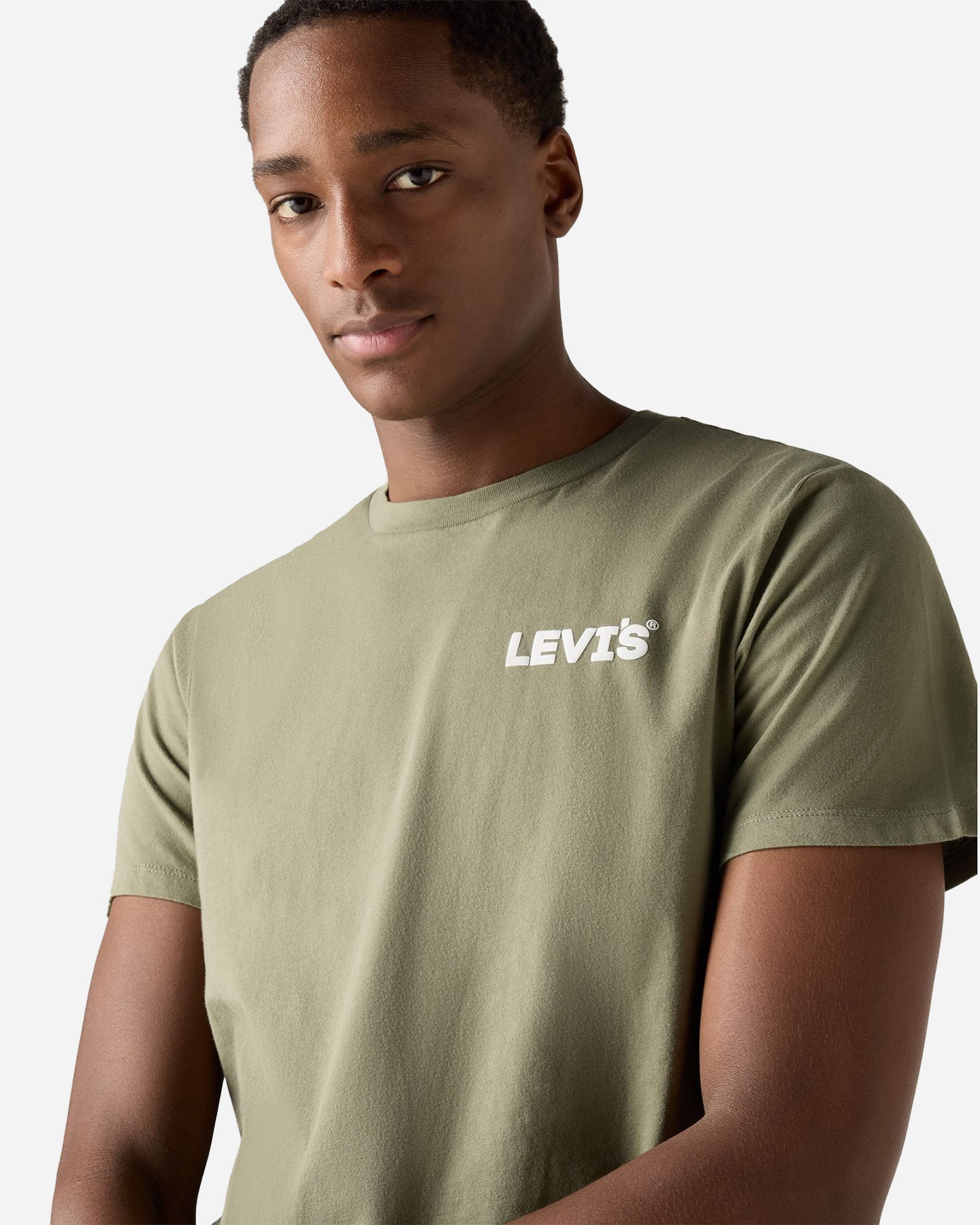 T-shirt LEVI'S LOGO SUEDE M - Verde - 5 | Cisalfa Sport