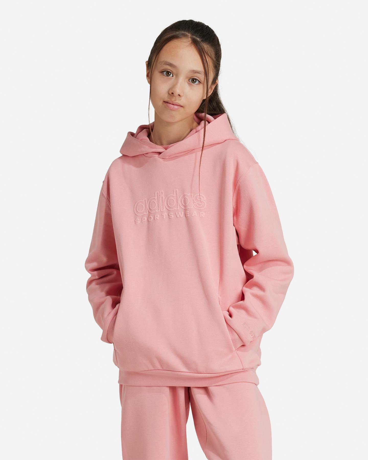 Felpa ADIDAS OVER ALL SNZ JR - Rosa - 1 | Cisalfa Sport