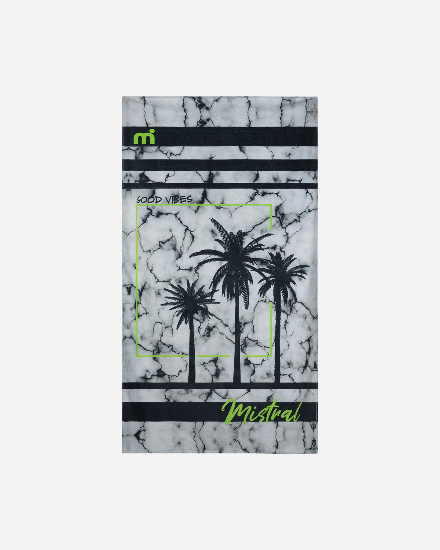 Telo mare MISTRAL SPUGNA ST STRIPE BLU/AZZURRO  - Color mix - 0 | Cisalfa Sport