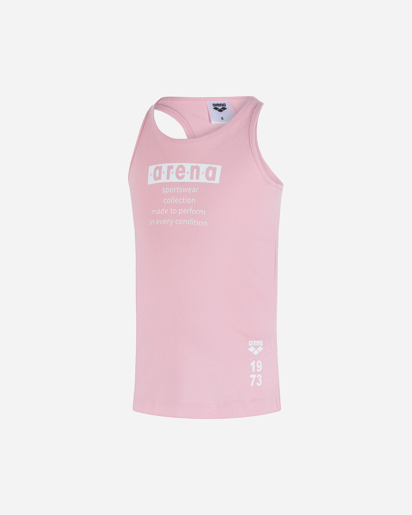 Canotta ARENA BASIC ATHLETICS JR - Rosa - 0 | Cisalfa Sport