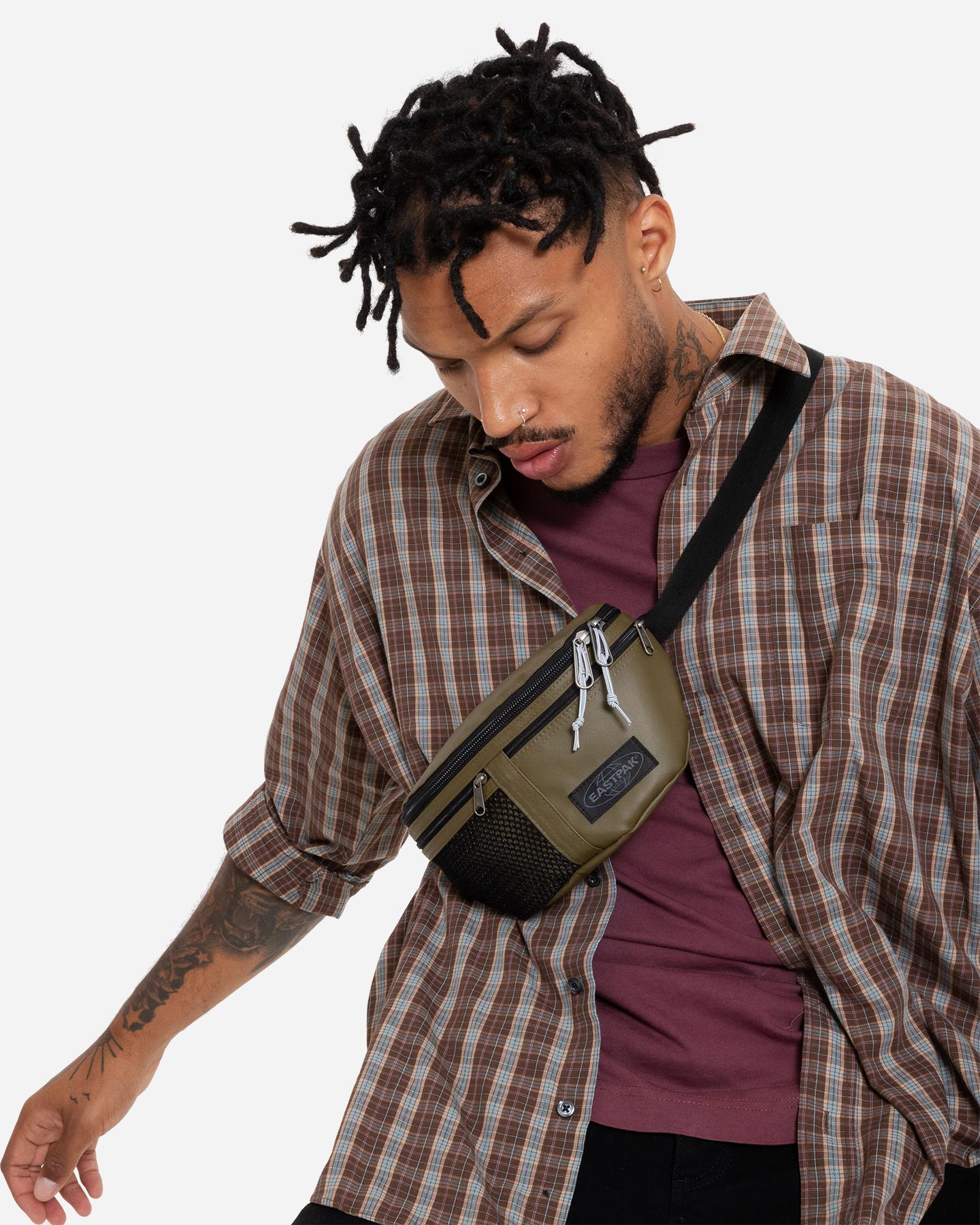 Marsupio EASTPAK SAWER TARP - Verde - 4 | Cisalfa Sport