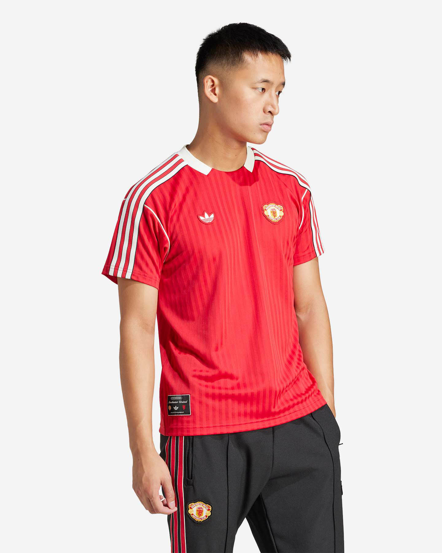 Abbigliamento calcio ufficiale ADIDAS MANCHESTER UNITED FC ICON OG M - Rosso - 3 | Cisalfa Sport