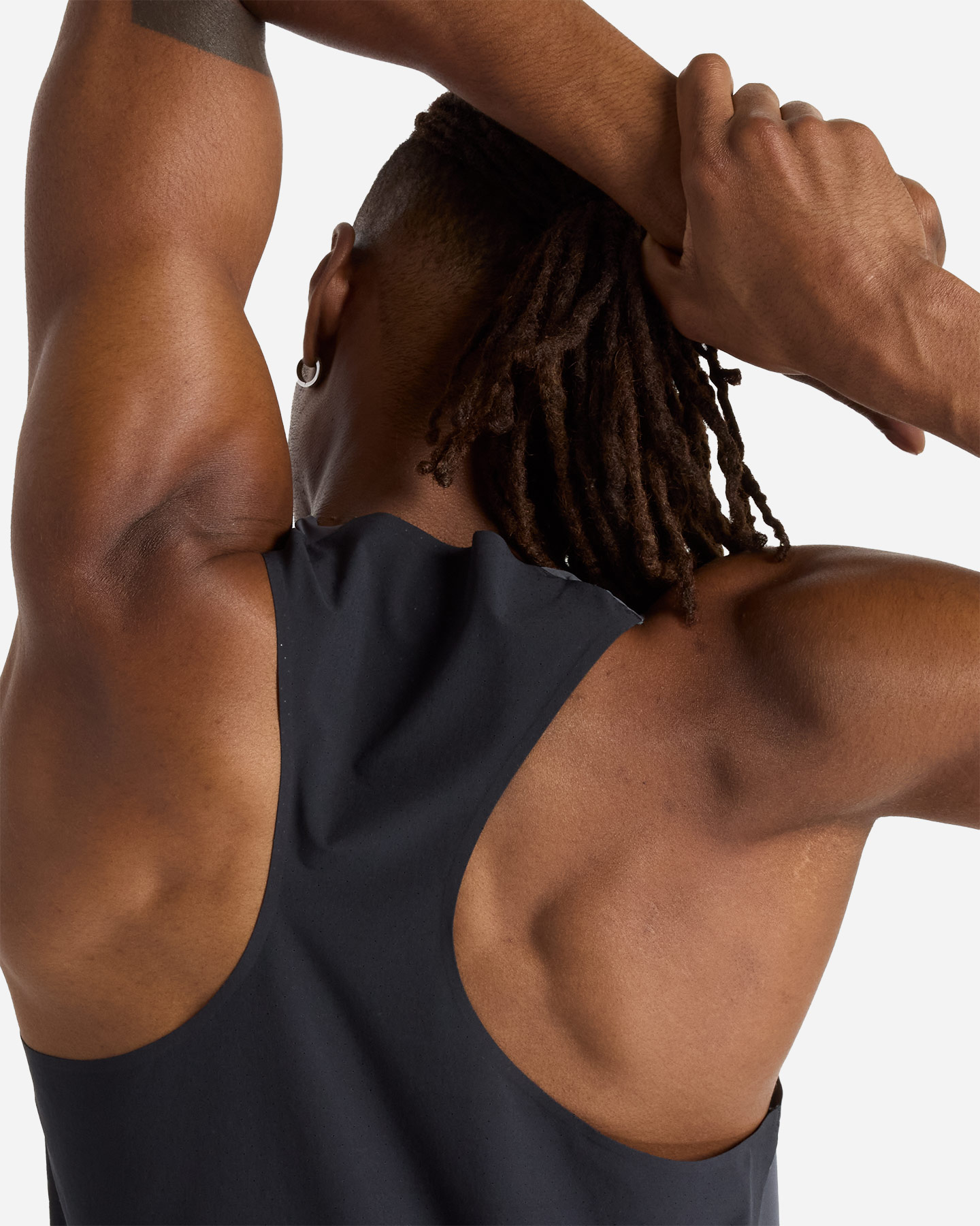 Canotta running NEW BALANCE RACE M - Grigio - 4 | Cisalfa Sport