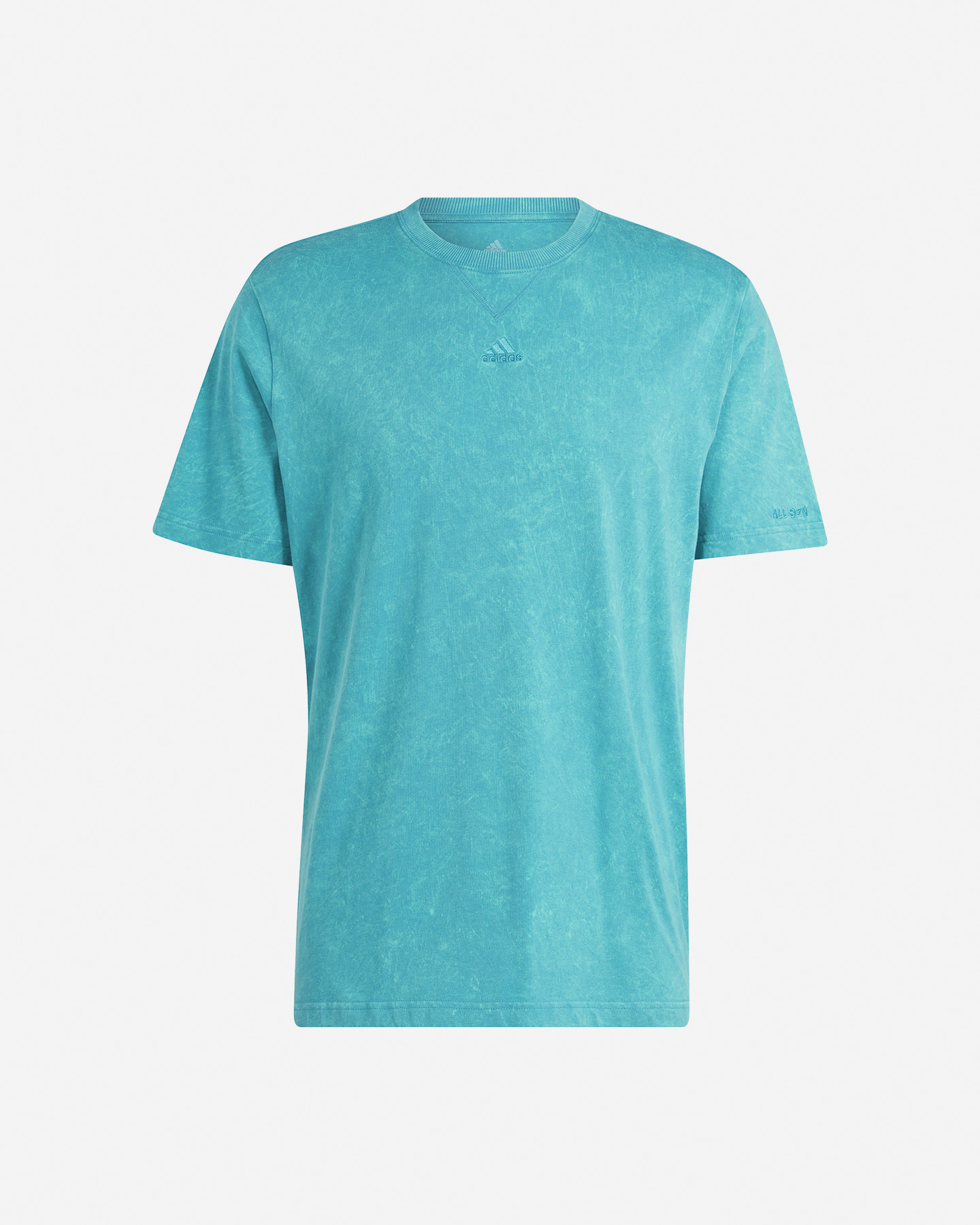 T-shirt ADIDAS ALL SZN WASHED M - Verde - 0 | Cisalfa Sport