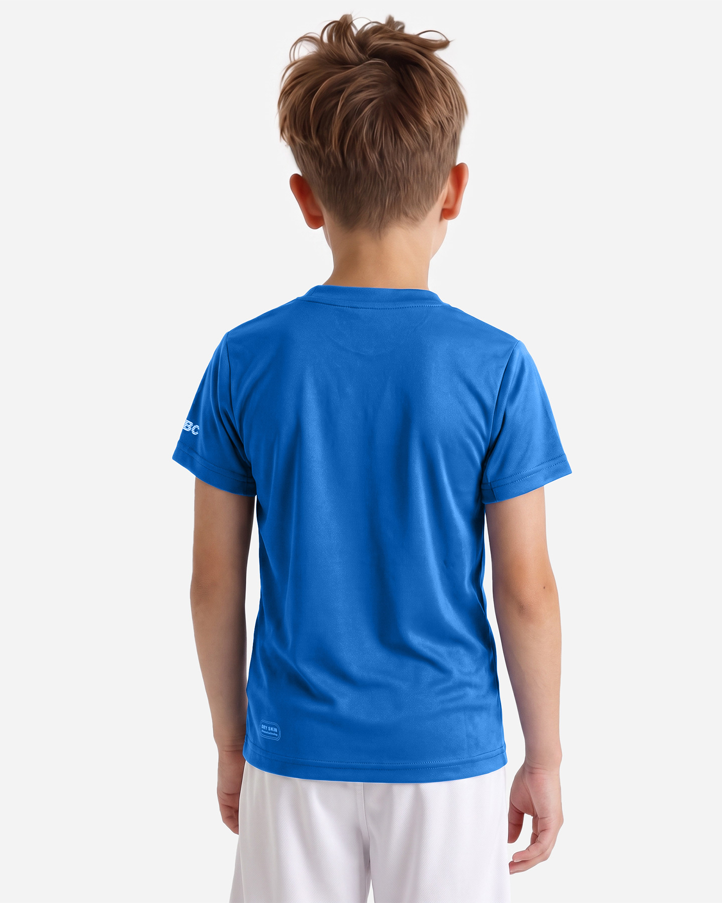 T-shirt tennis ABC ESSENTIAL JR - Blu - 3 | Cisalfa Sport