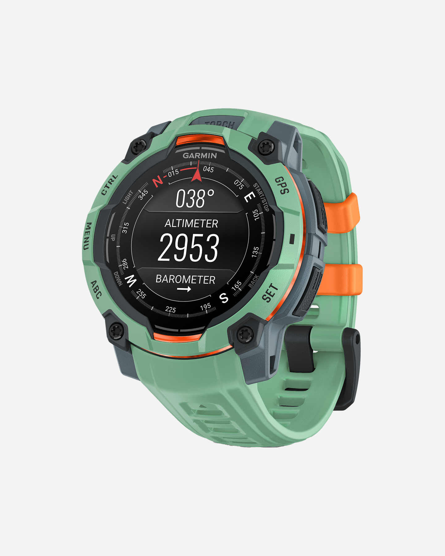 Orologio multifunzione GARMIN INSTINCT 3 45MM AMOLED - Verde - 3 | Cisalfa Sport
