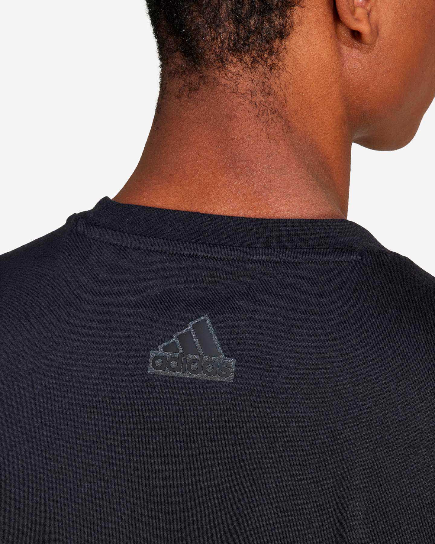 T-shirt ADIDAS CAMO LOGO M - Nero - 4 | Cisalfa Sport