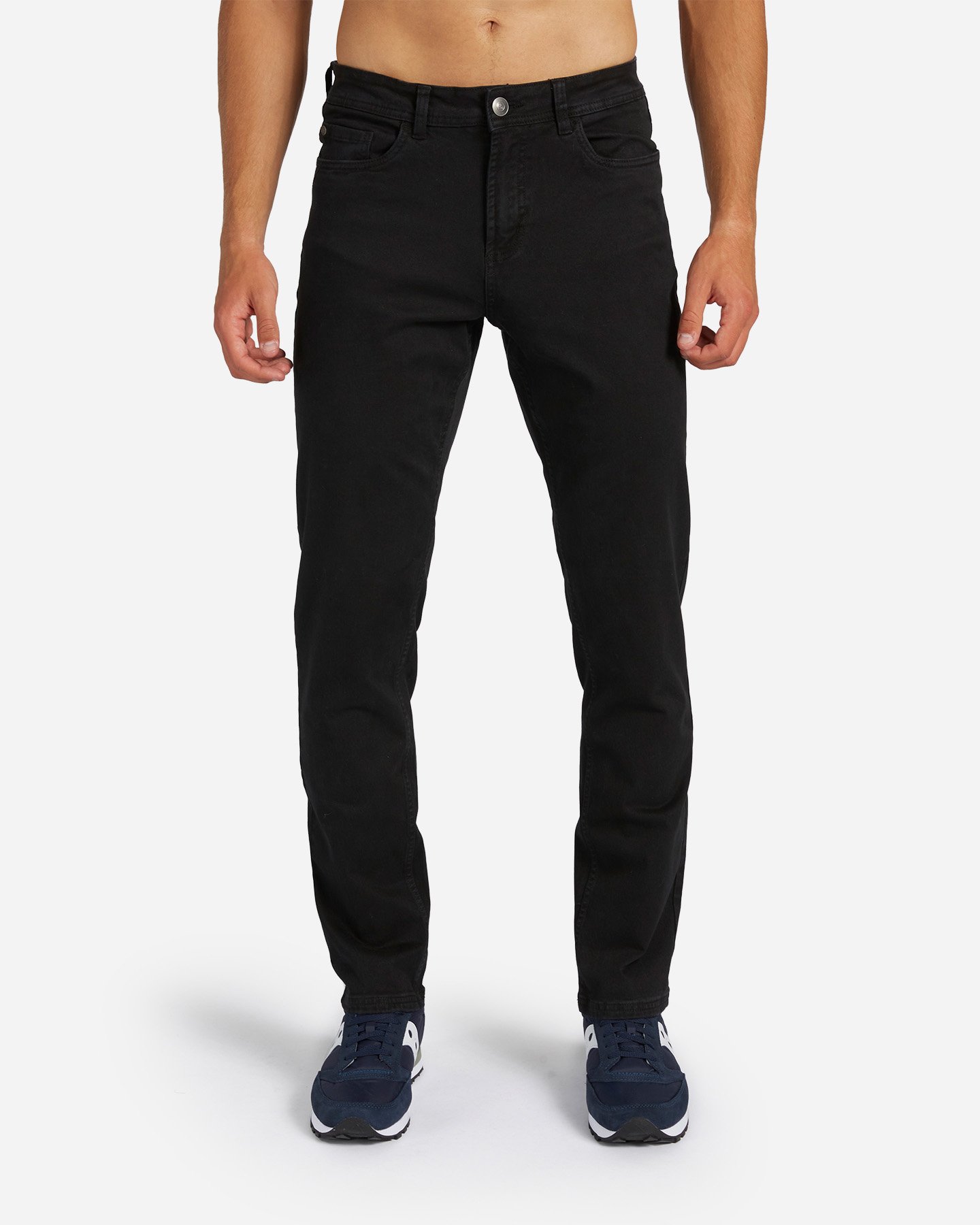 Pantalone DACK'S 5TS SLIM TWILL M - Nero - 0 | Cisalfa Sport