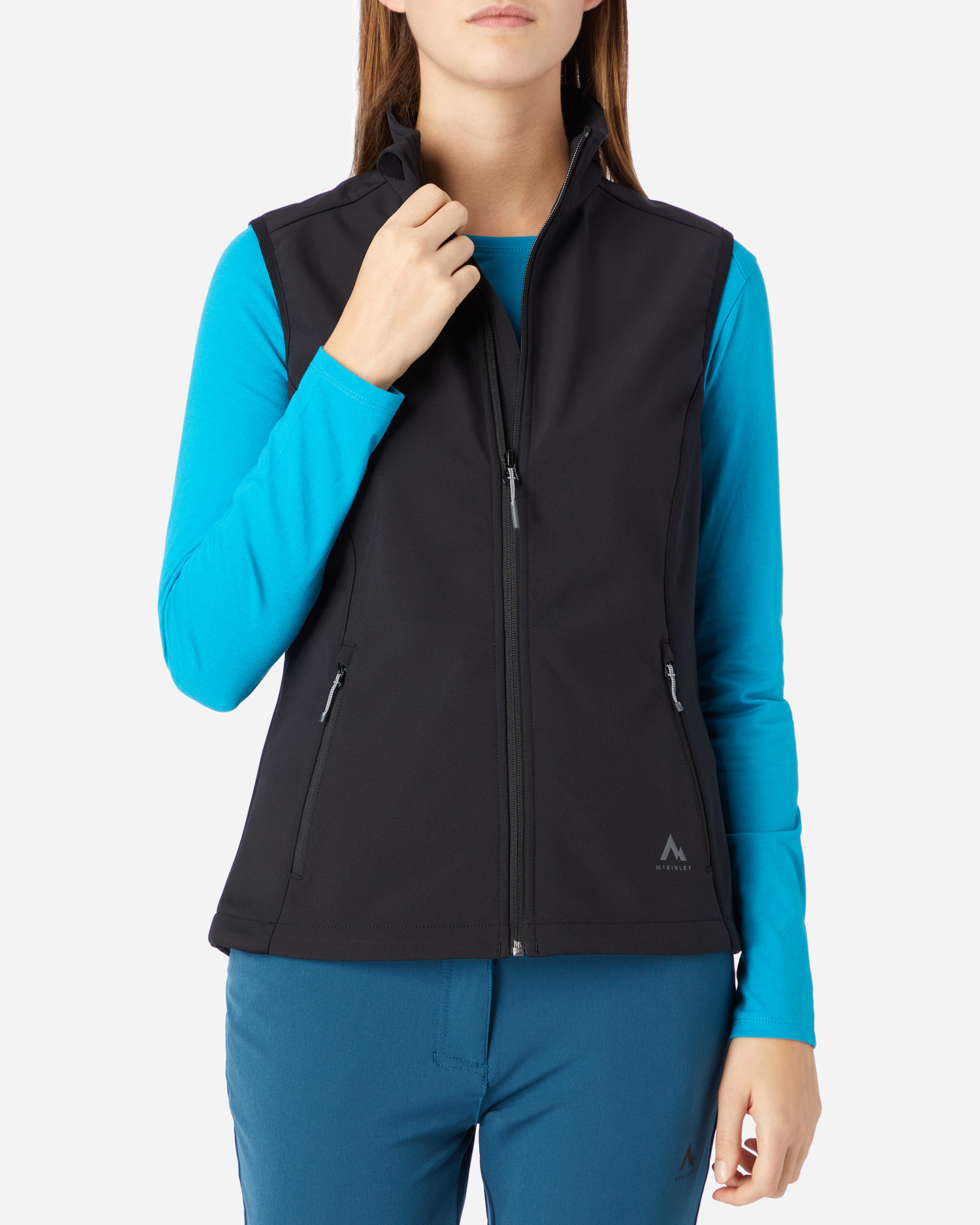 Gilet MCKINLEY LUSAKA W - Nero - 1 | Cisalfa Sport