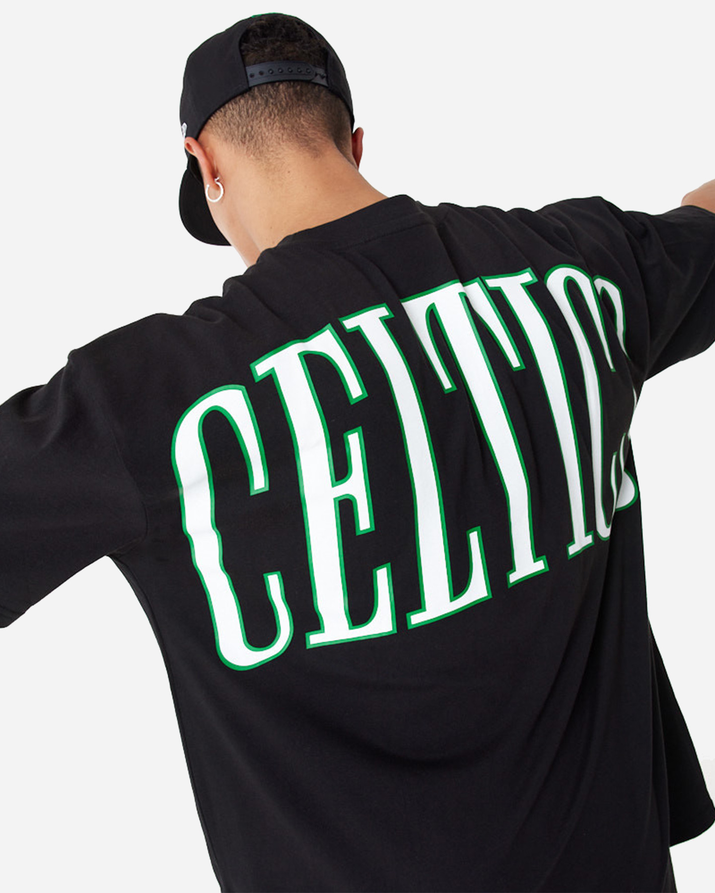 T-shirt NEW ERA ARCH WORDMRK BOSTON CELTICS M - Nero - 2 | Cisalfa Sport