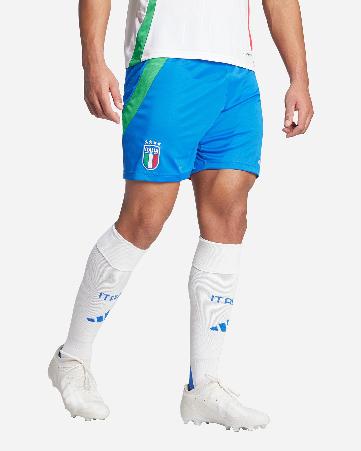Pantaloncini calcio ufficiali ADIDAS ITALIA FIGC AWAY M - Blu - 1 | Cisalfa Sport