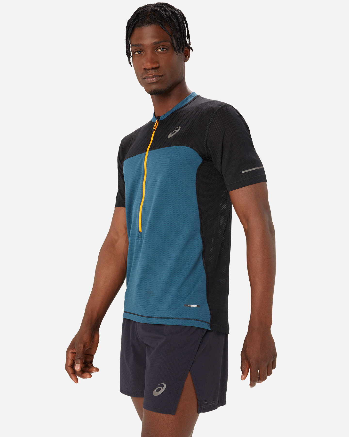 T-shirt running ASICS FUJITRAIL M - Blu - 0 | Cisalfa Sport