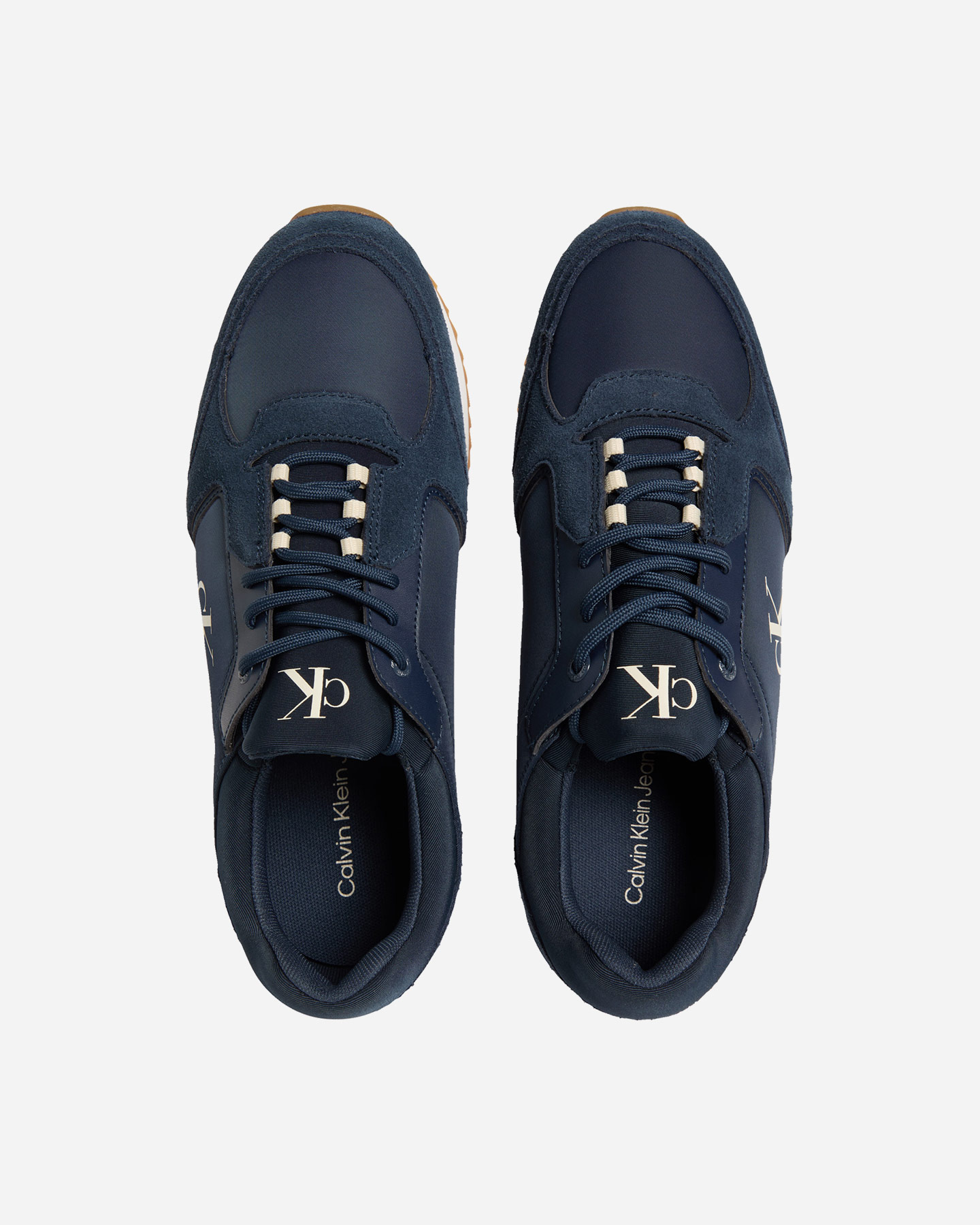 Scarpe sneakers CALVIN KLEIN JEANS RETRO RUNNER SOCK LACE UP M - Blu Navy - 3 | Cisalfa Sport