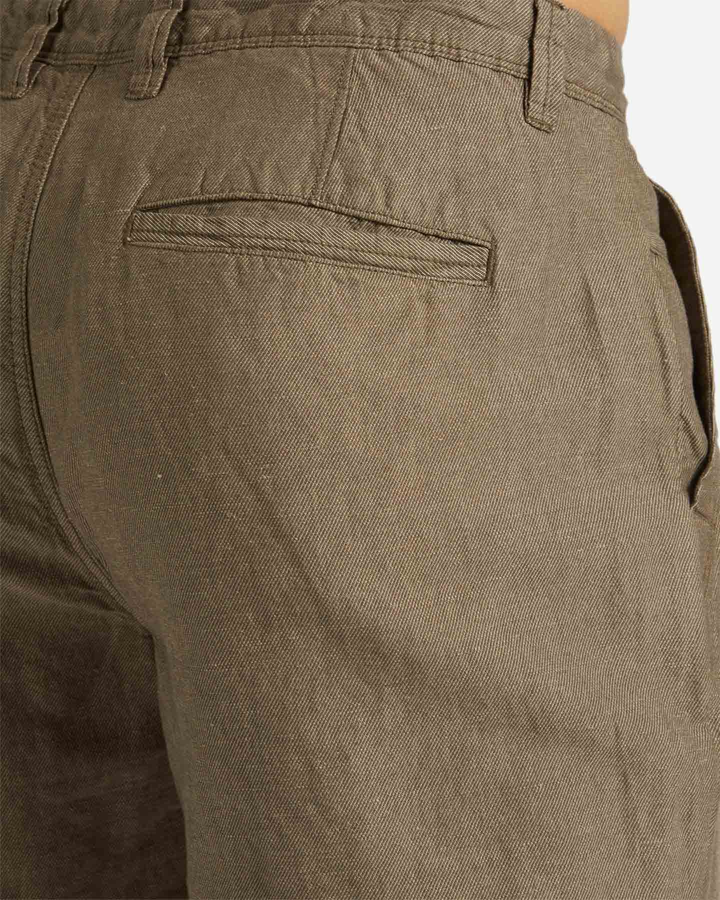 Pantalone DACK'S LINEN COLLECTION M - Marrone - 3 | Cisalfa Sport