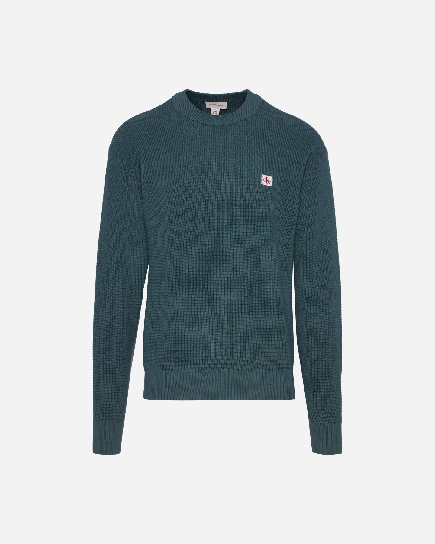 Maglione CALVIN KLEIN JEANS SMALL LOGO M - Verde - 0 | Cisalfa Sport