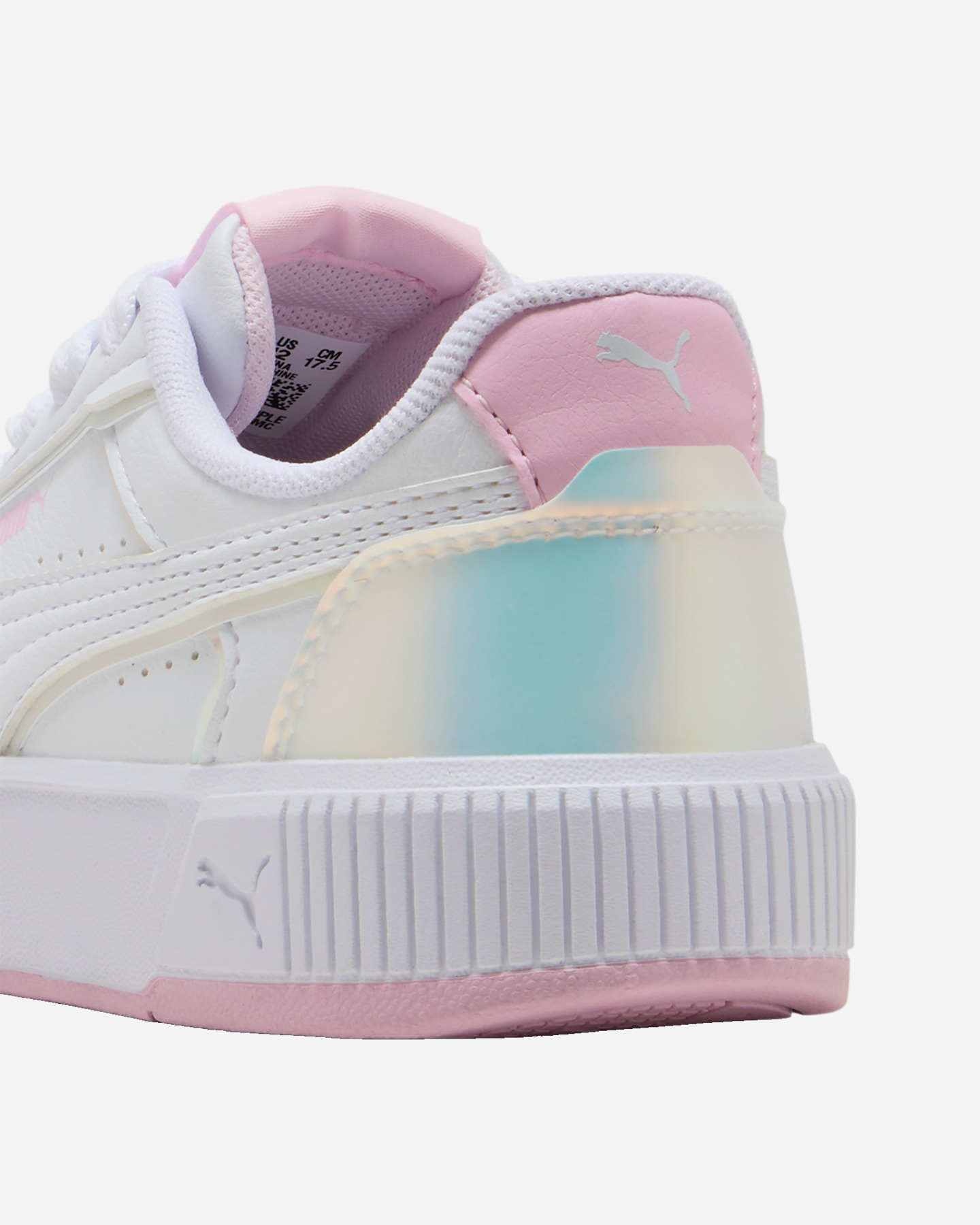 Scarpe sneakers PUMA CARINA MIA PS JR - Bianco - 5 | Cisalfa Sport