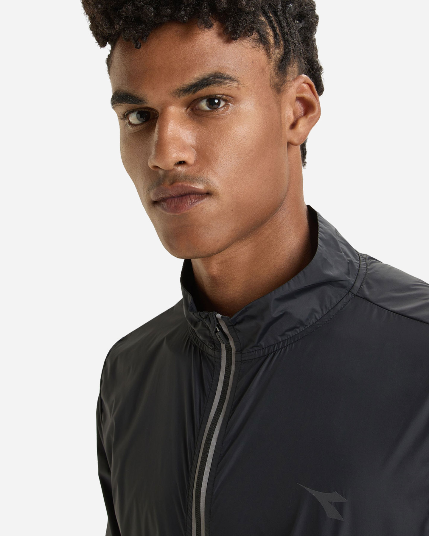 Giacca running DIADORA PACKABLE M - Nero - 4 | Cisalfa Sport