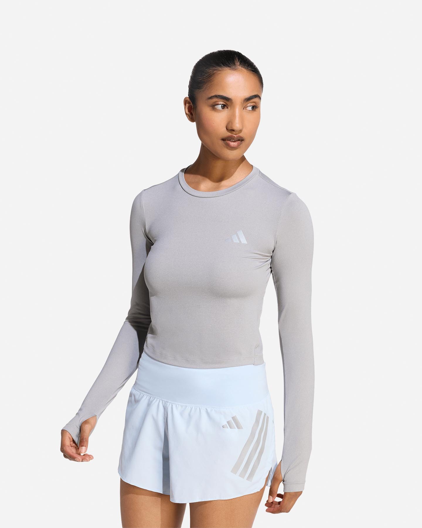 Maglia running ADIDAS ADI365 RUN ESSENTIALS W - Grigio - 1 | Cisalfa Sport