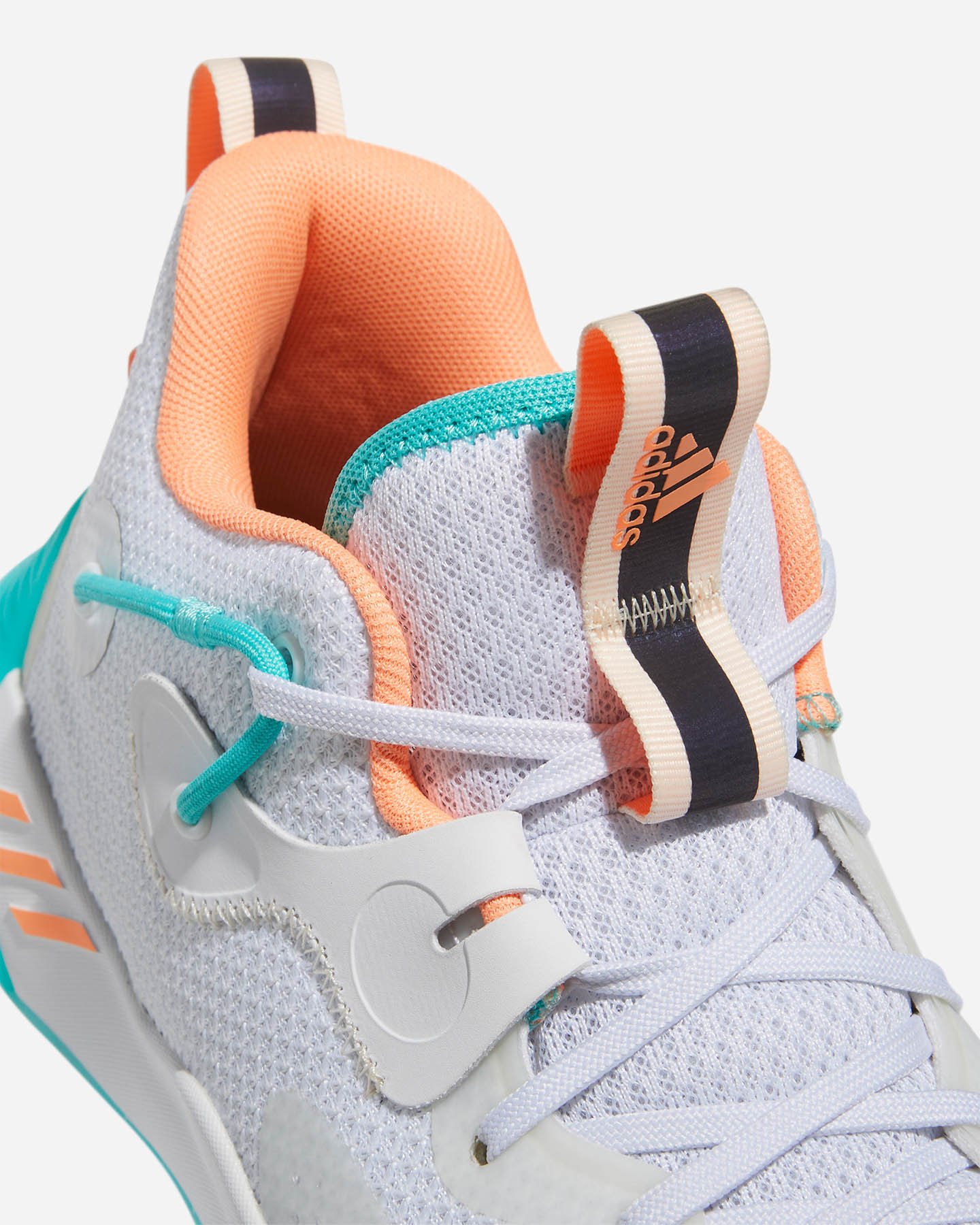 Scarpe basket ADIDAS HARDEN STEPBACK 3  - Bianco - 4 | Cisalfa Sport