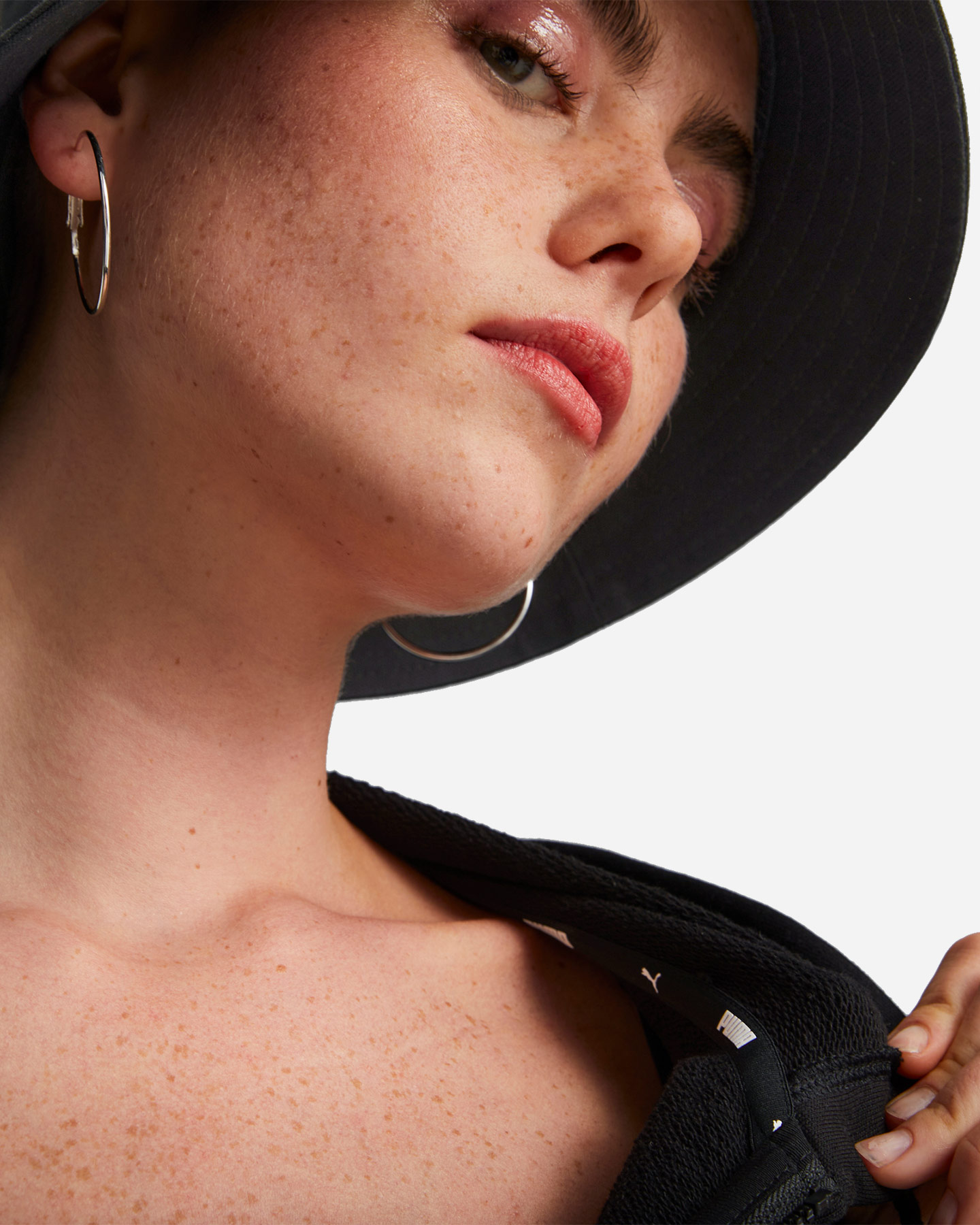 Felpa PUMA CROP FZ W - 5 | Cisalfa Sport