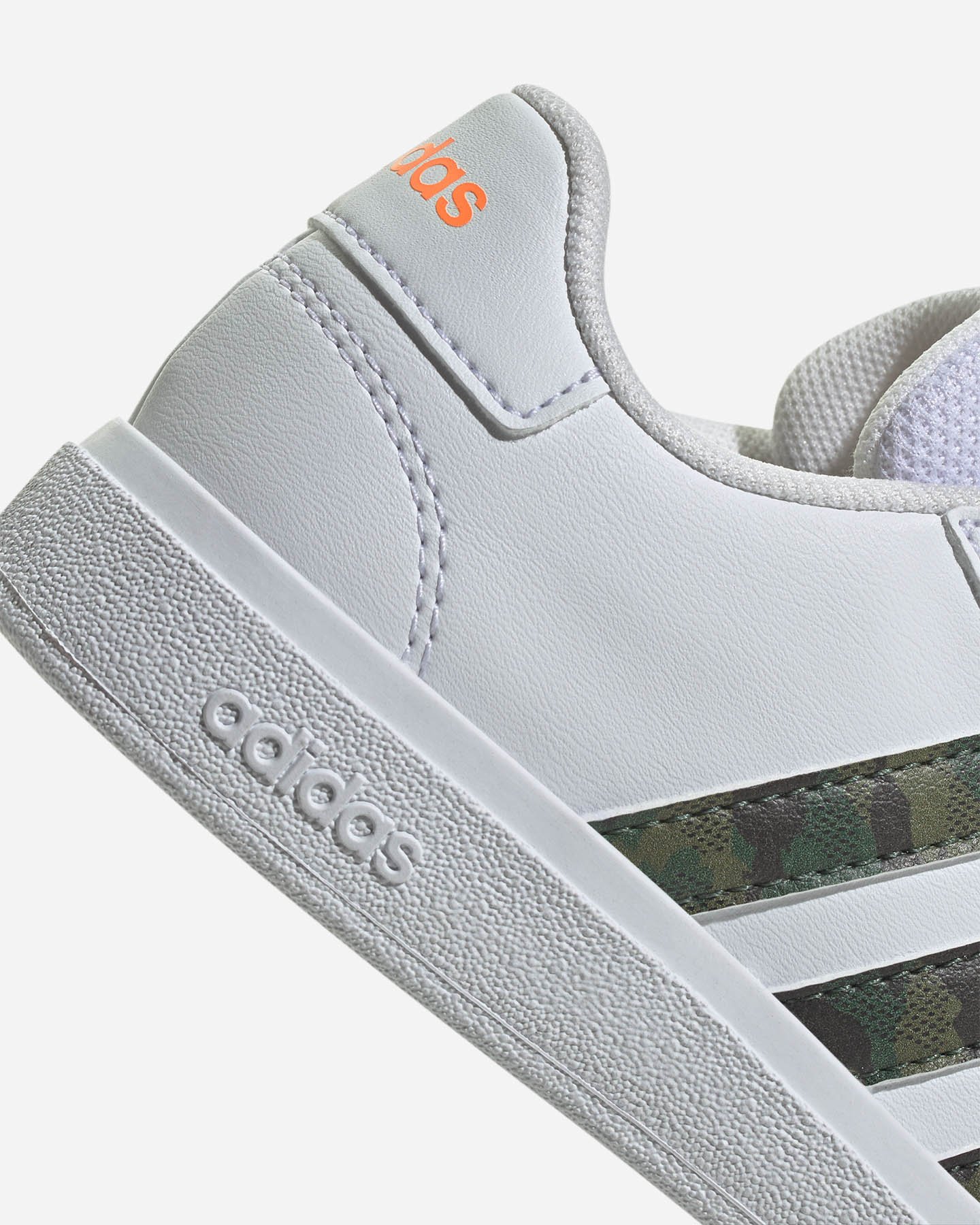 Scarpe sneakers ADIDAS CORE GRAND COURT 2.0 JR - Bianco - 5 | Cisalfa Sport