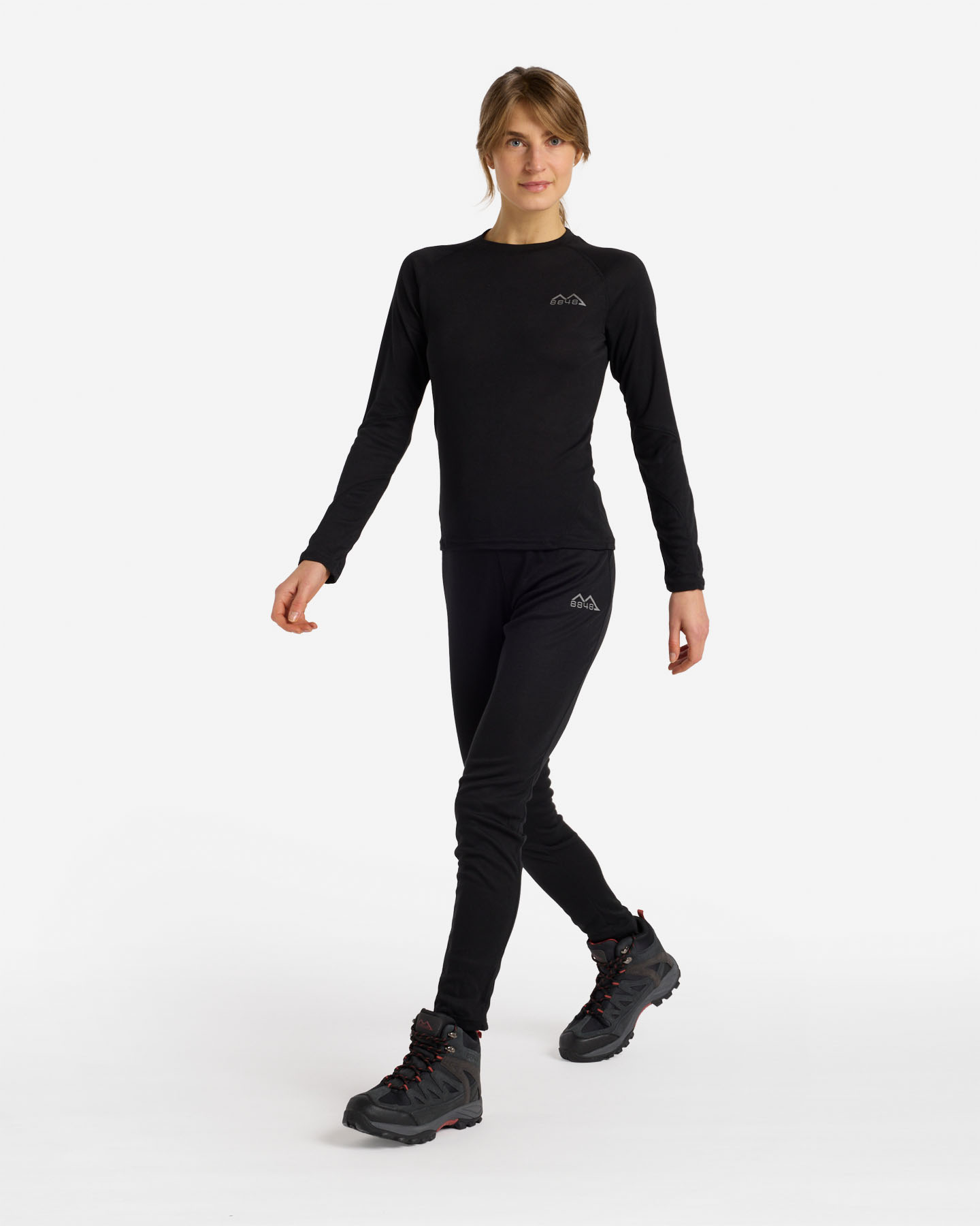 Maglia intimo tecnico 8848 MOUNTAIN ESSENTIAL W - Nero - 4 | Cisalfa Sport