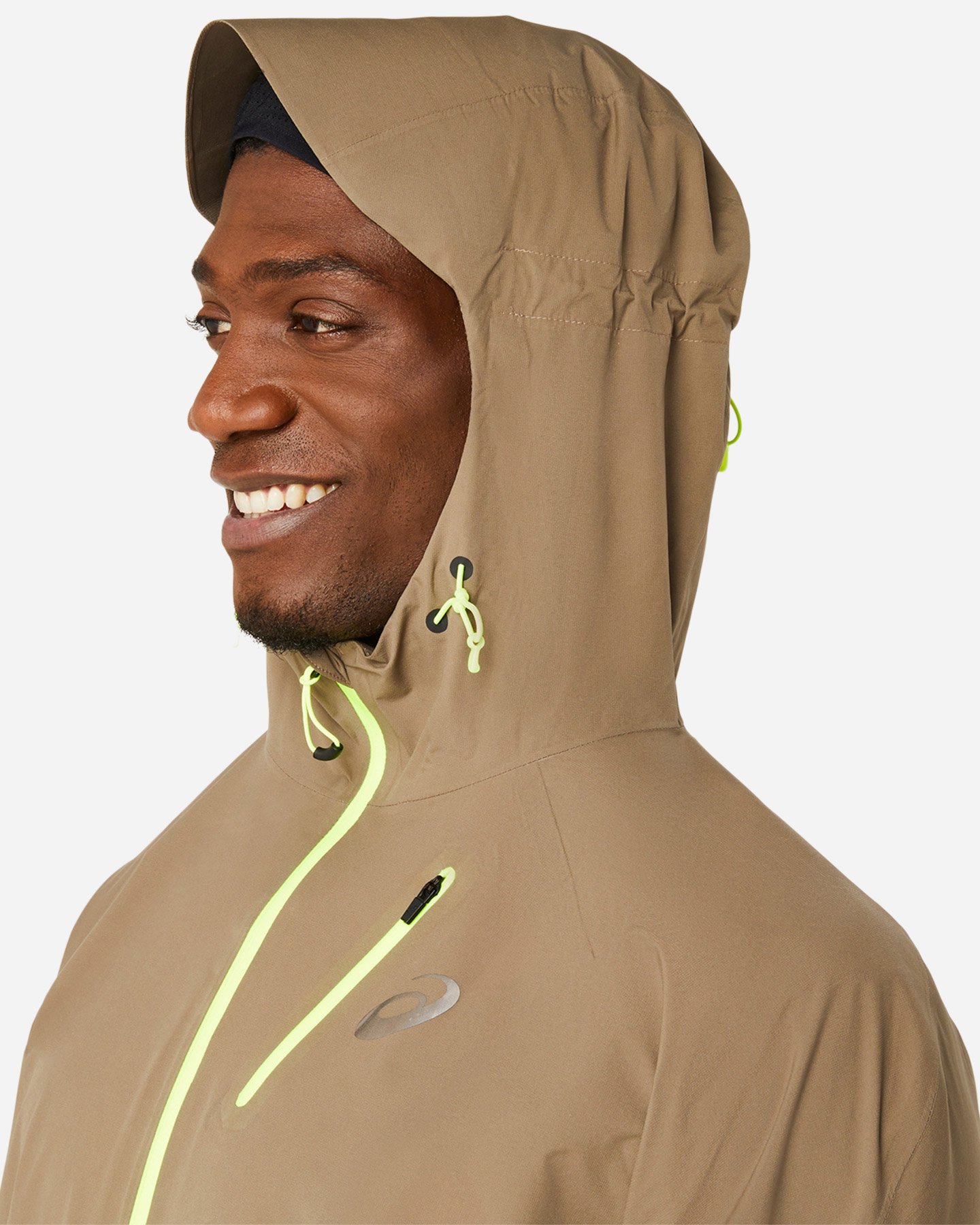 Giacca running ASICS FUJITRAIL WATERPROOF M - Rosso - 4 | Cisalfa Sport