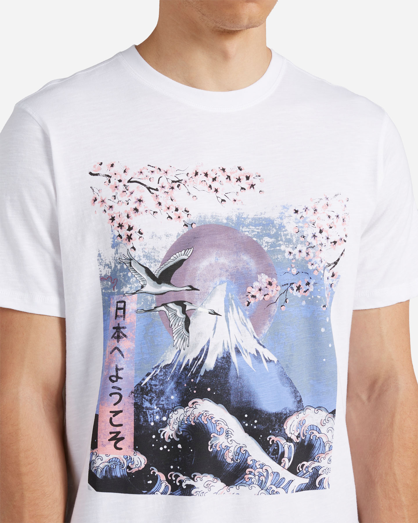 T-shirt BY AMERICAN MONTE FUJI MAJESTY M - Bianco - 4 | Cisalfa Sport