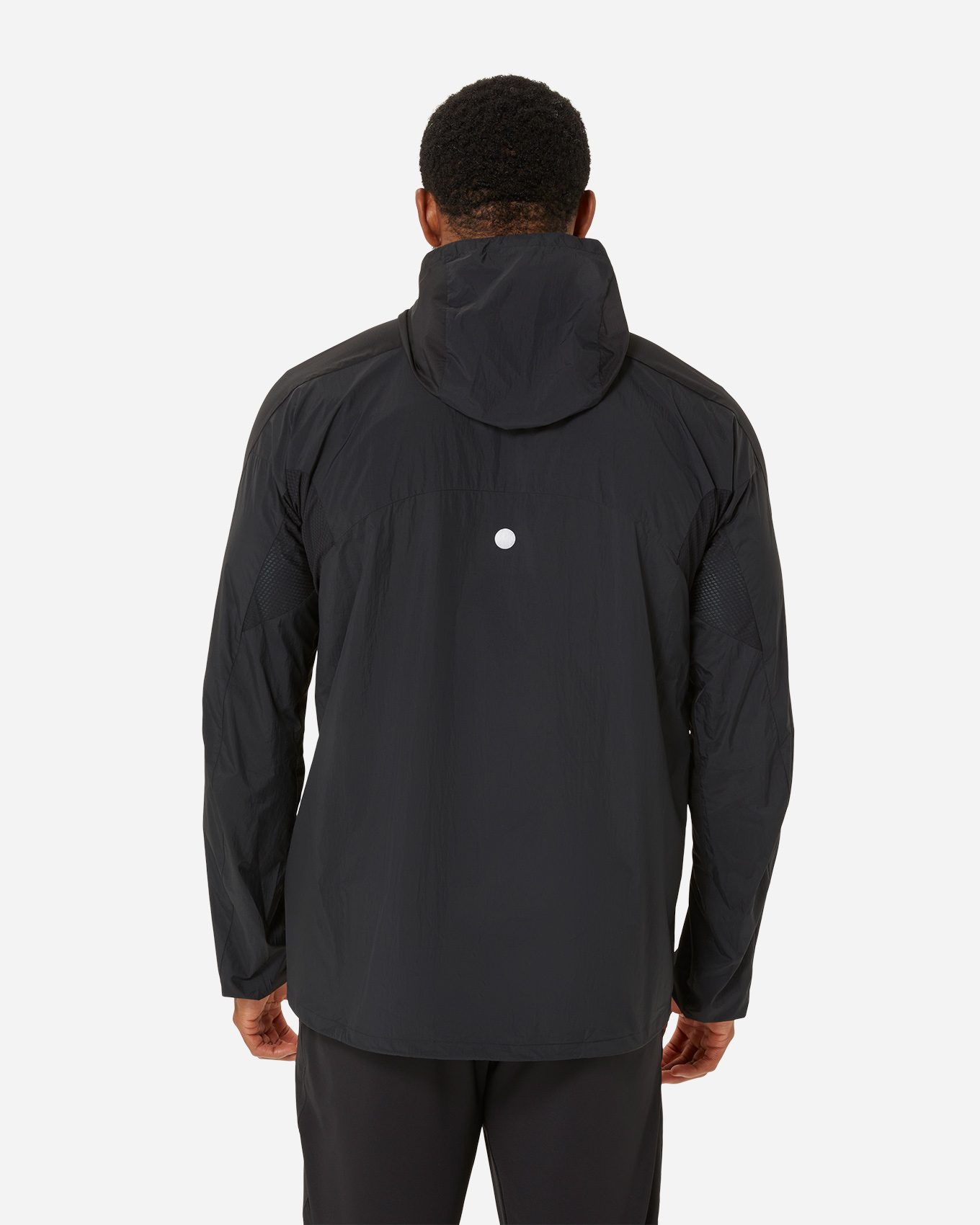 Giacca running ASICS ROAD PACKABLE M - Nero - 1 | Cisalfa Sport