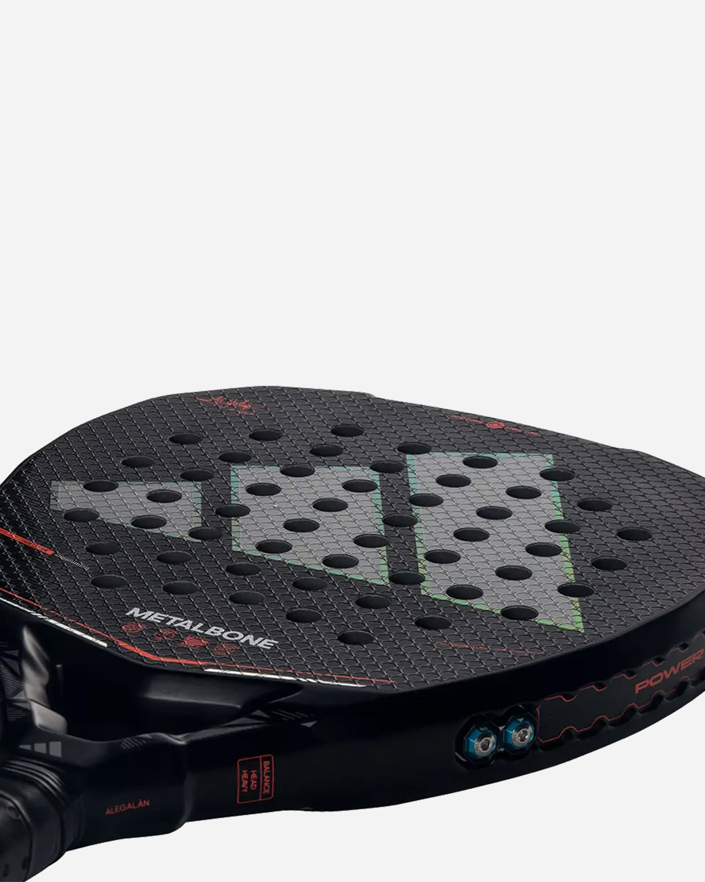 Racchetta padel performance ADIDAS METALBONE CARBON FLAVIO ABBA 2026 - Nero - 3 | Cisalfa Sport