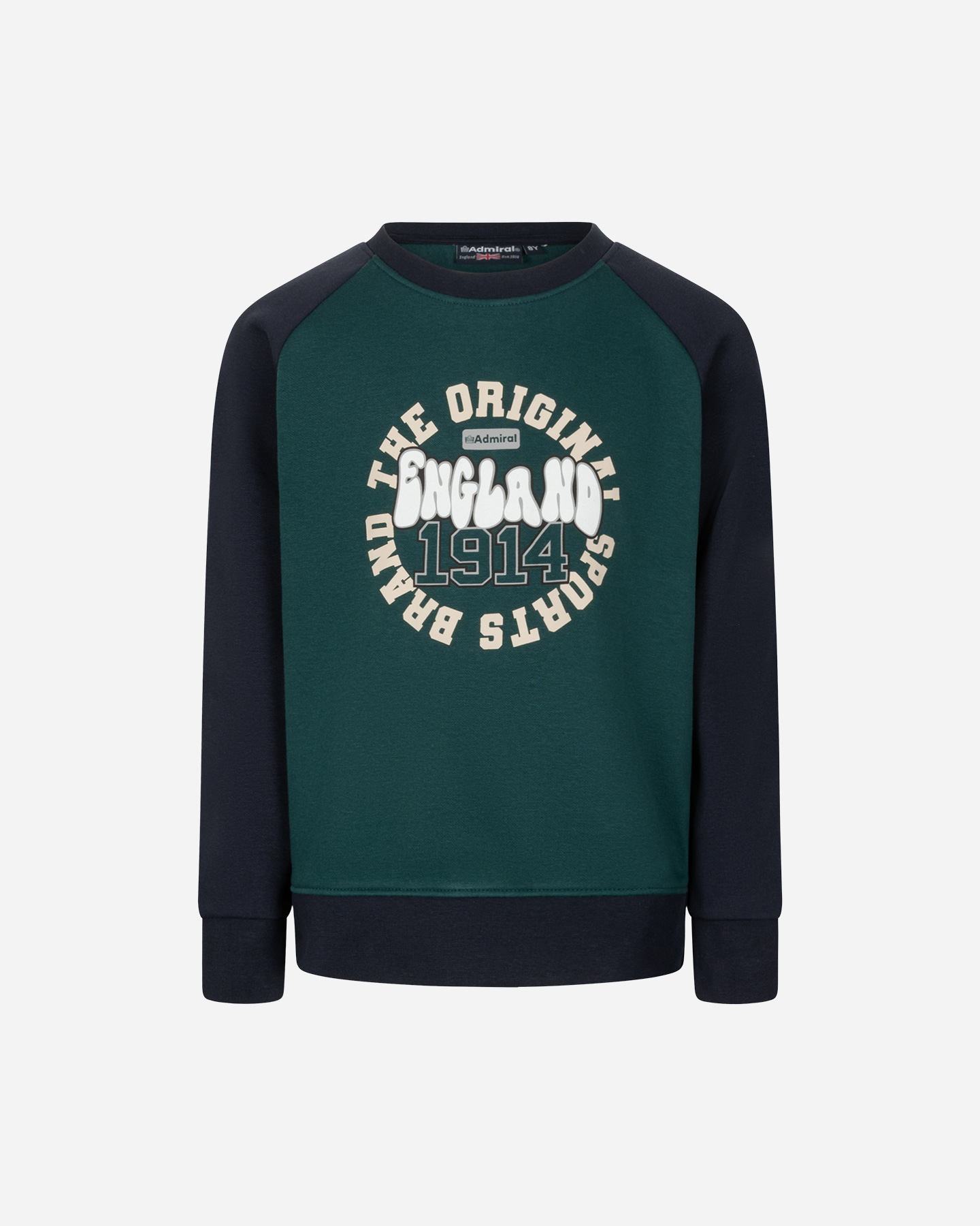 Felpa ADMIRAL VARSITY JR - Verde - 0 | Cisalfa Sport