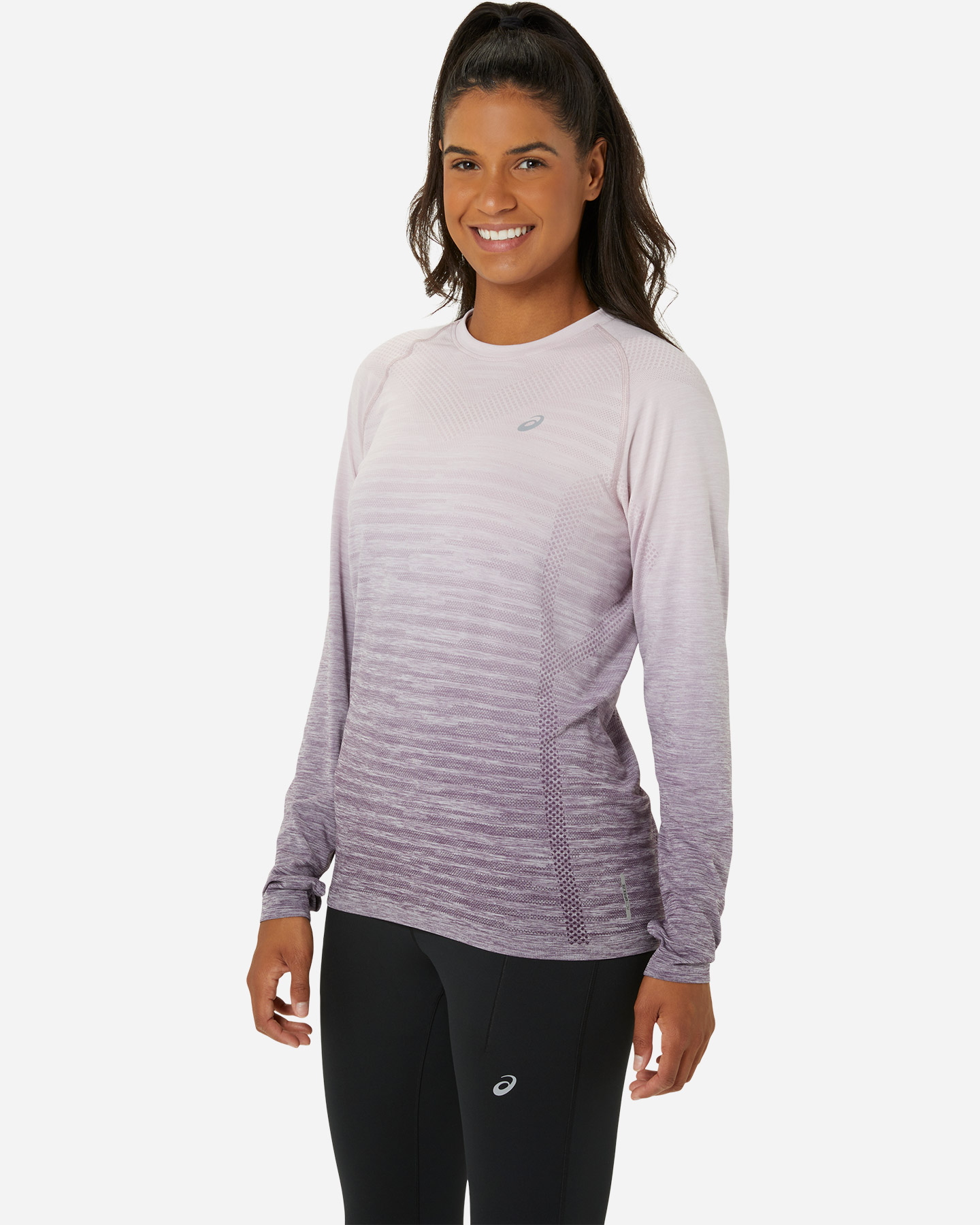 Maglia running ASICS SEAMLESS LS W - Rosa - 1 | Cisalfa Sport