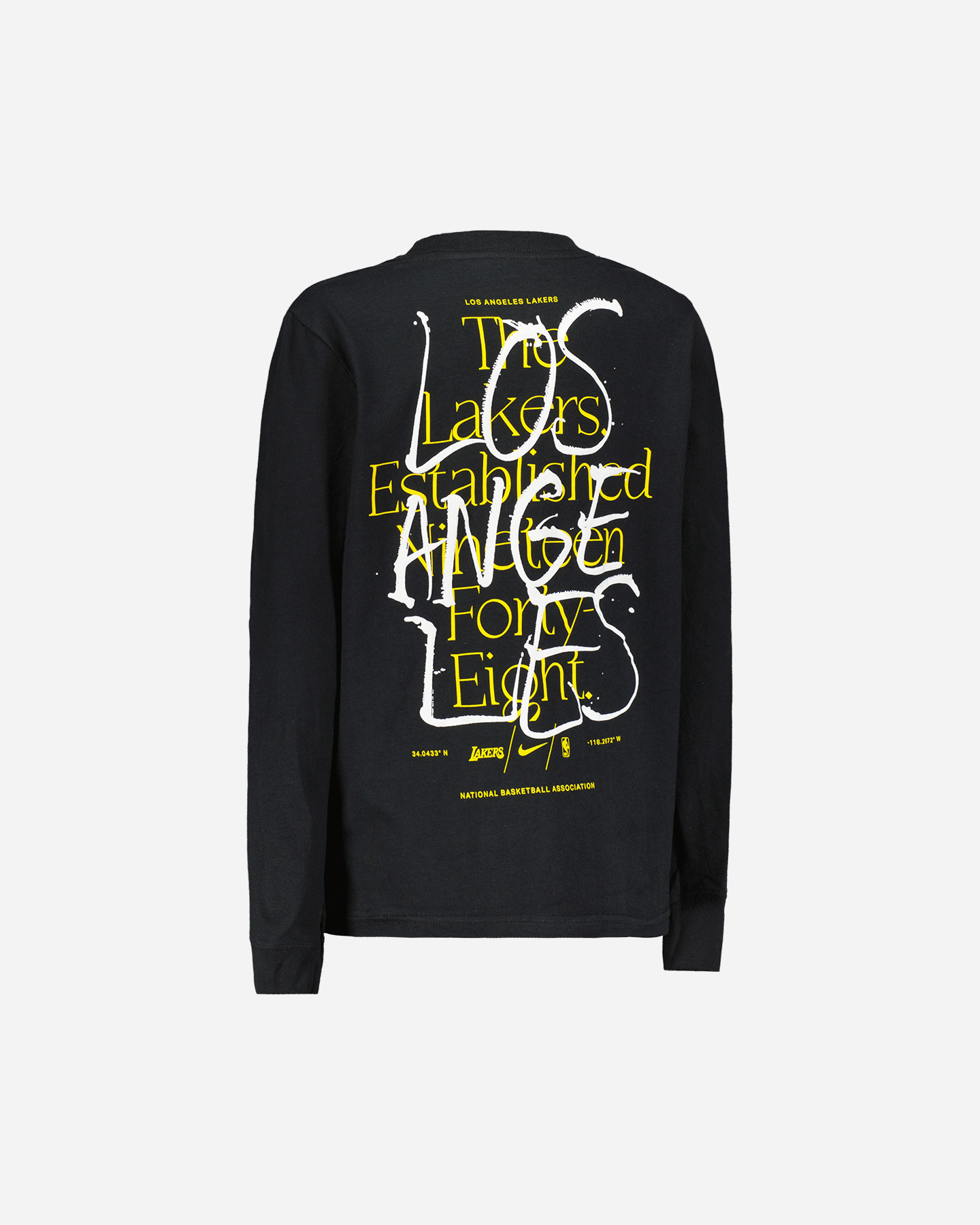 Abbigliamento basket NIKE NBA MAX90 COURTSIDE ENSTABLISH JR - Nero - 1 | Cisalfa Sport