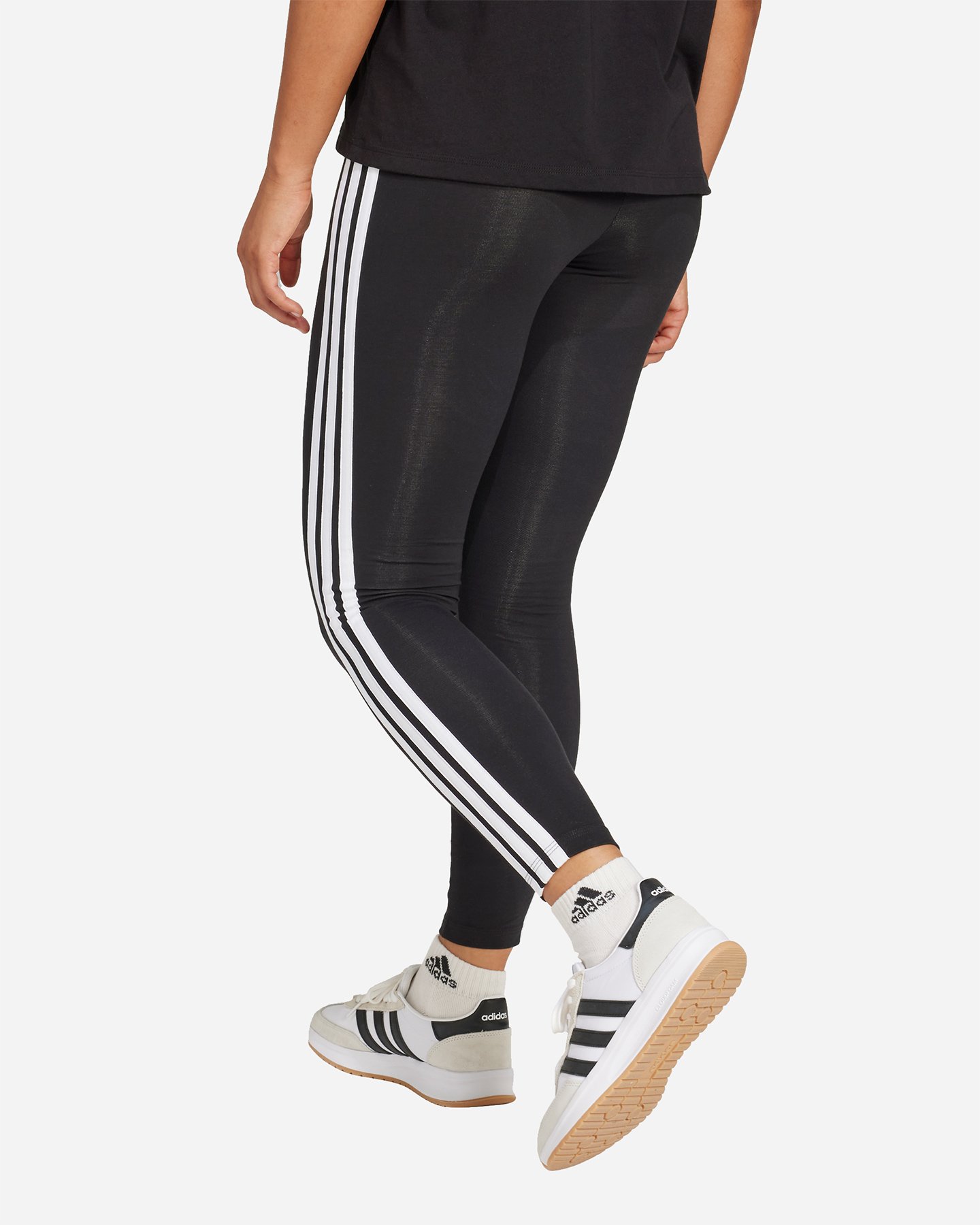 Leggings ADIDAS 3STRIPES W - Nero - 2 | Cisalfa Sport