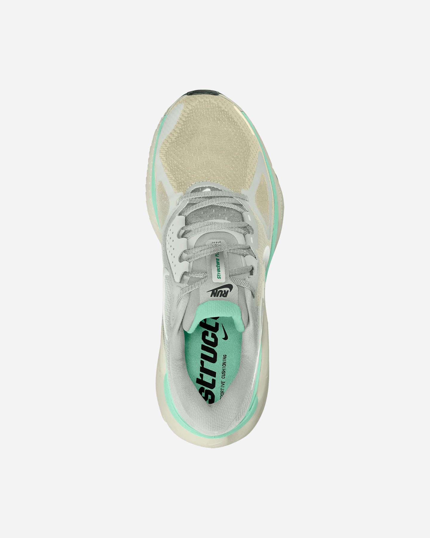 Scarpe running NIKE STRUCTURE PLUS W - Grigio - 2 | Cisalfa Sport
