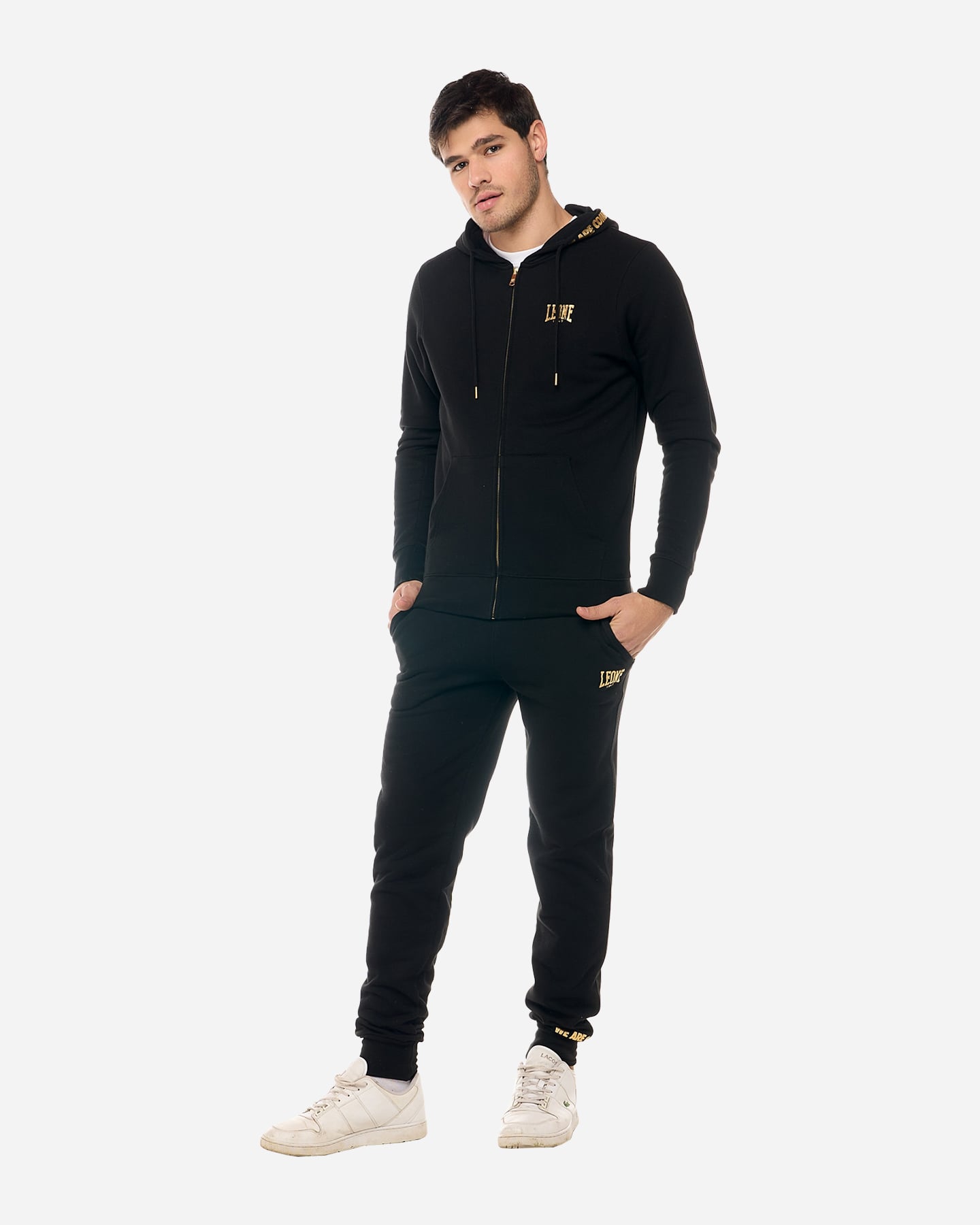 Felpa LEONE BASIC M - Nero - 3 | Cisalfa Sport