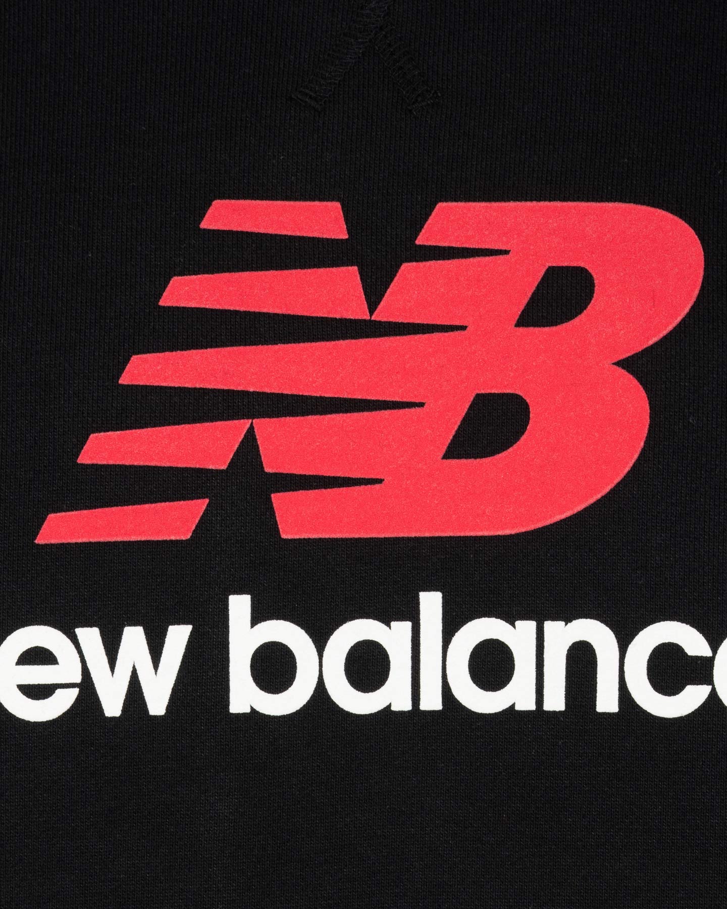 Felpa NEW BALANCE BIG LOGO SPORT ESSENTIAL M - Nero - 2 | Cisalfa Sport
