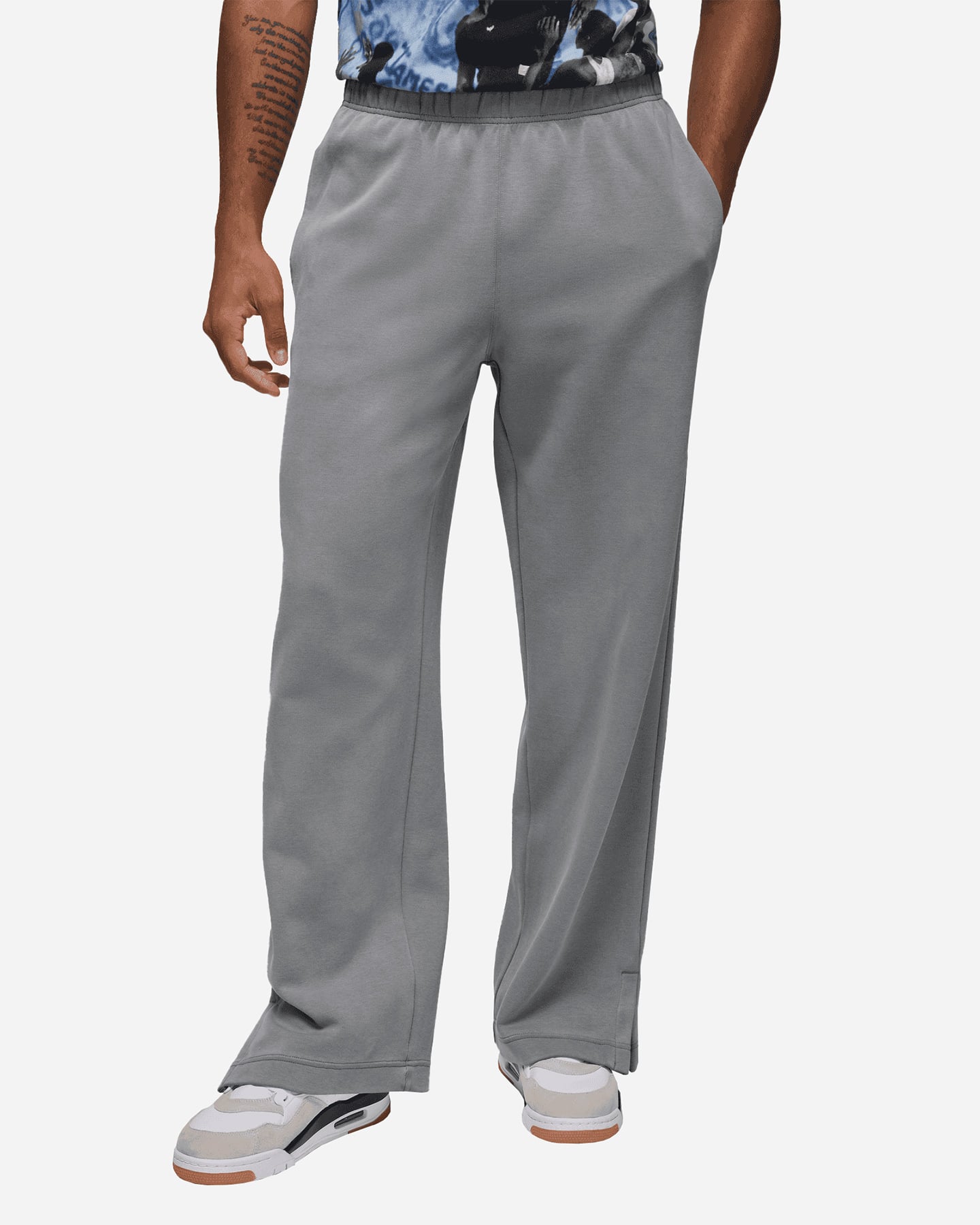 Pantalone NIKE JORDAN FLEECE TATUM M - Antracite - 0 | Cisalfa Sport
