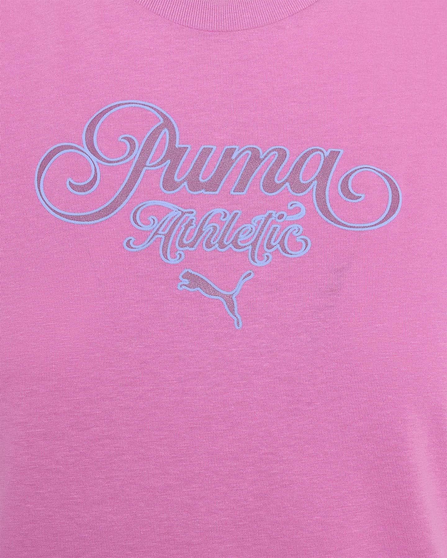 T-shirt PUMA BASIC W - Rosa - 2 | Cisalfa Sport