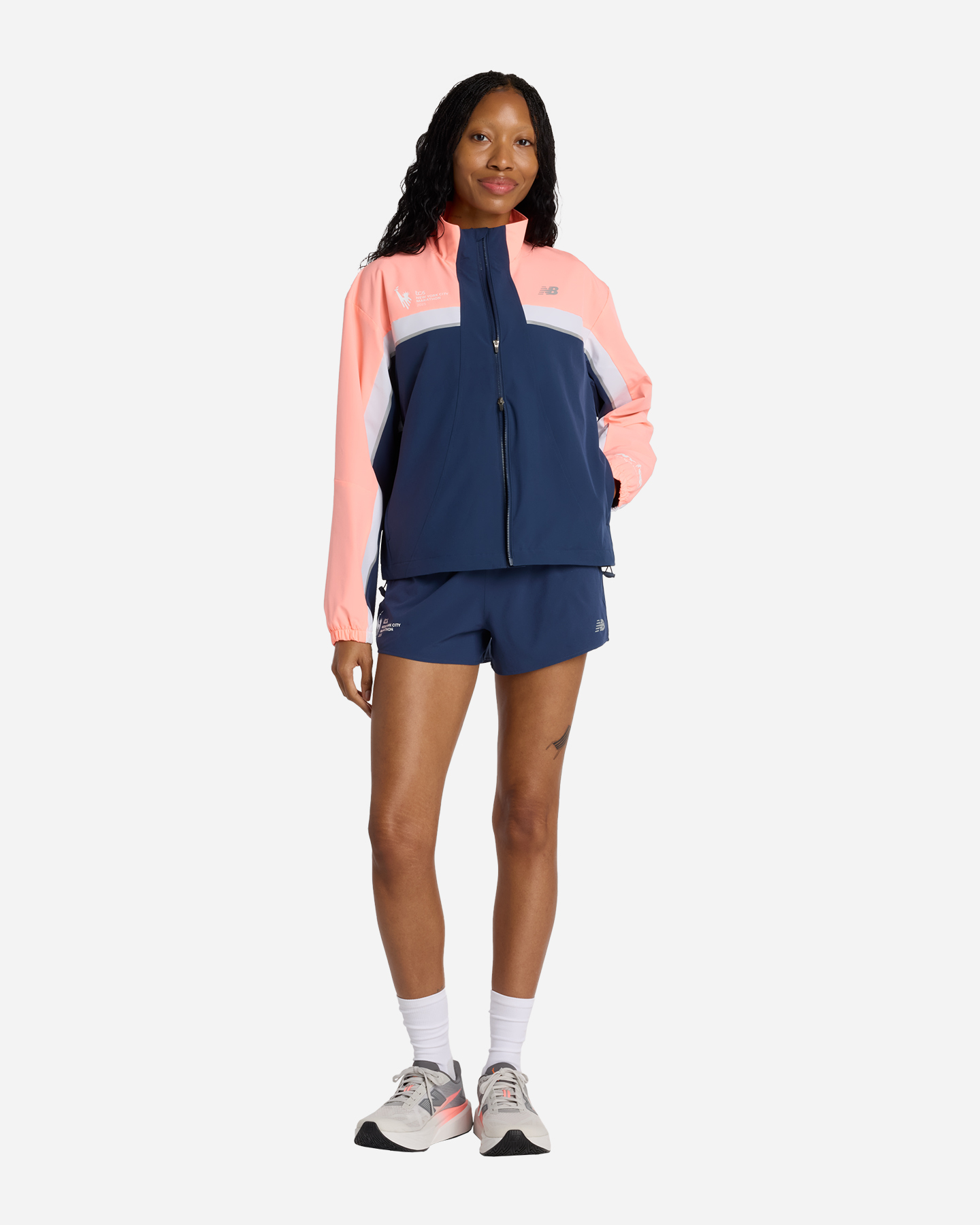 Giacca running NEW BALANCE NYC MARATHON W - Color mix - 3 | Cisalfa Sport