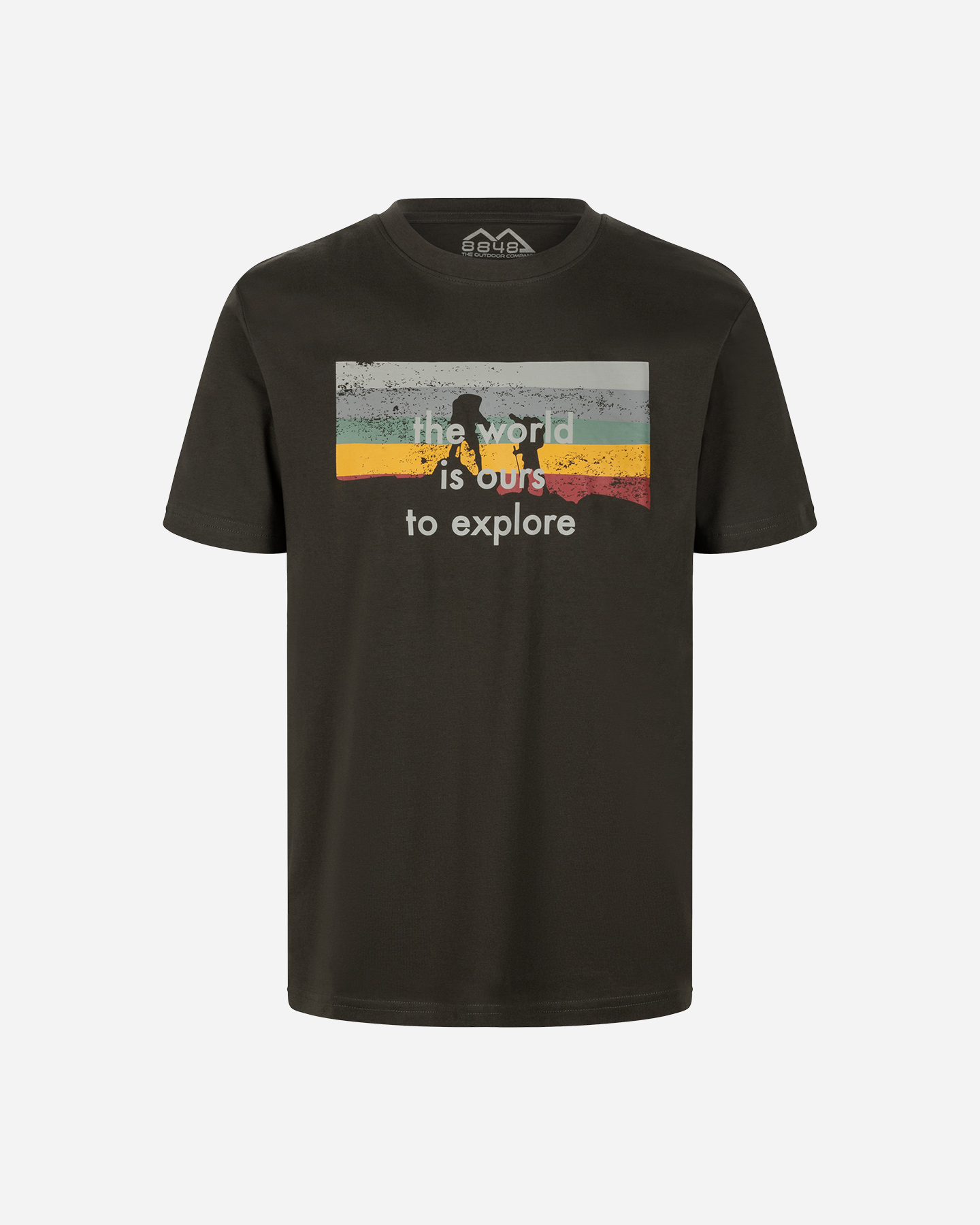 T-shirt 8848 MOUNTAIN HIKE M - Antracite - 0 | Cisalfa Sport
